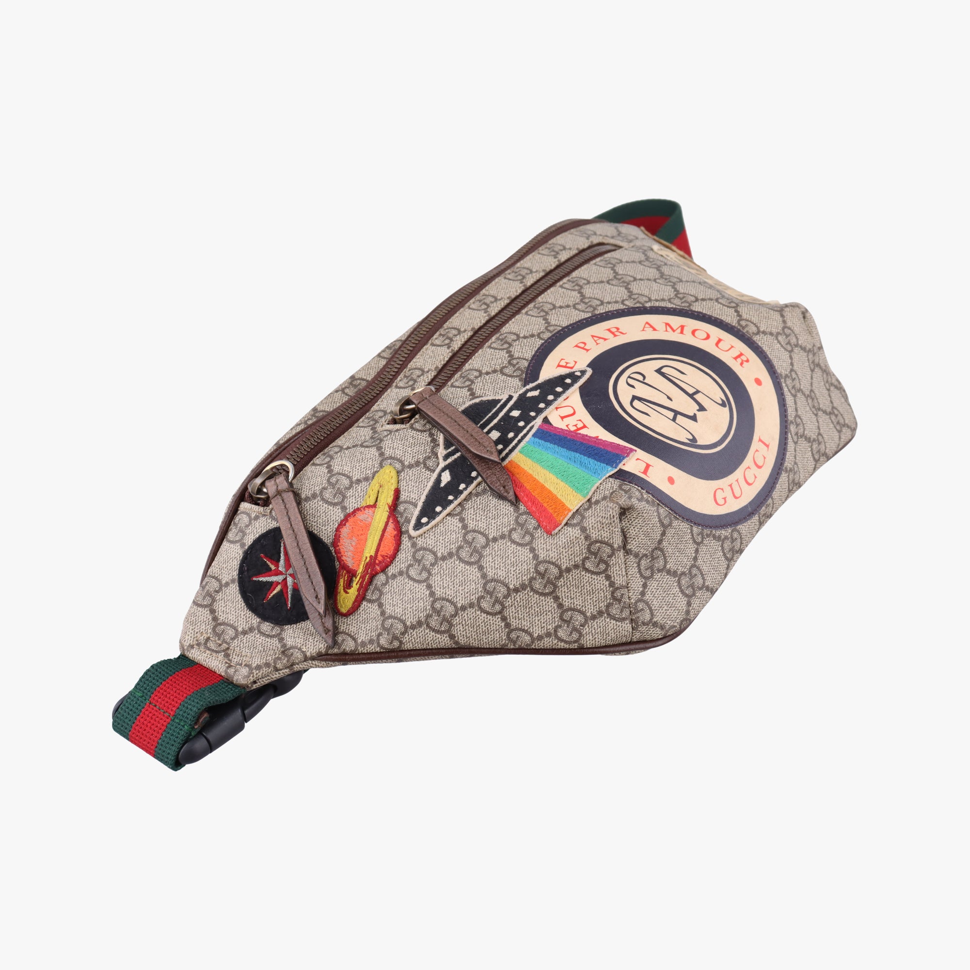 GG Supreme Courrier beige×Multicolour PVC coated canvas 529711 GGスプリーム クーリエ ベージュ×マルチカラー PVCコーティングキャンバス 529711