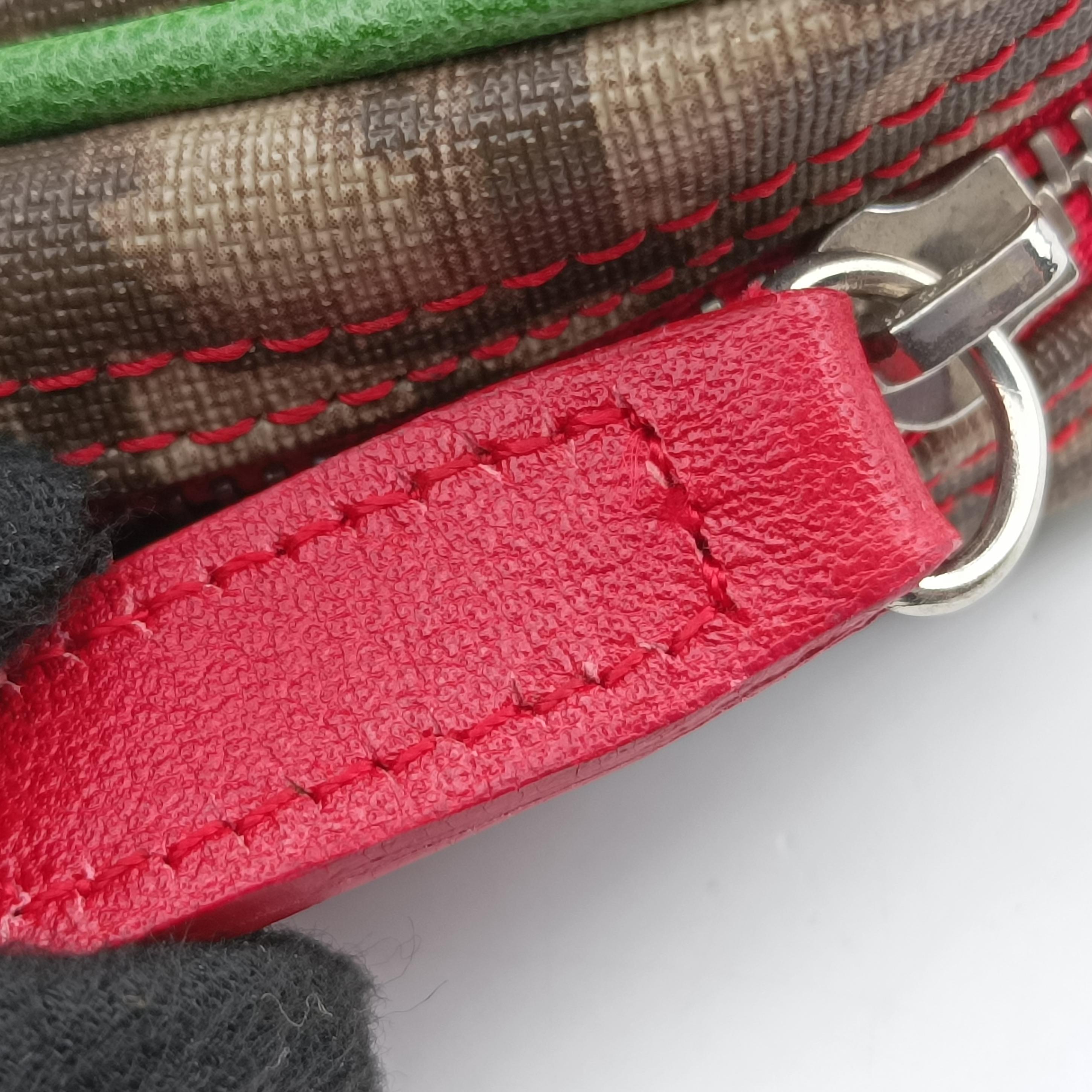 Trotter Rasta beige×Multicolour PVC Canvas×Leather 05-MA-0054トロッター ラスタ ベージュ×マルチカラー PVCキャンバス×レザー 05-MA-0054