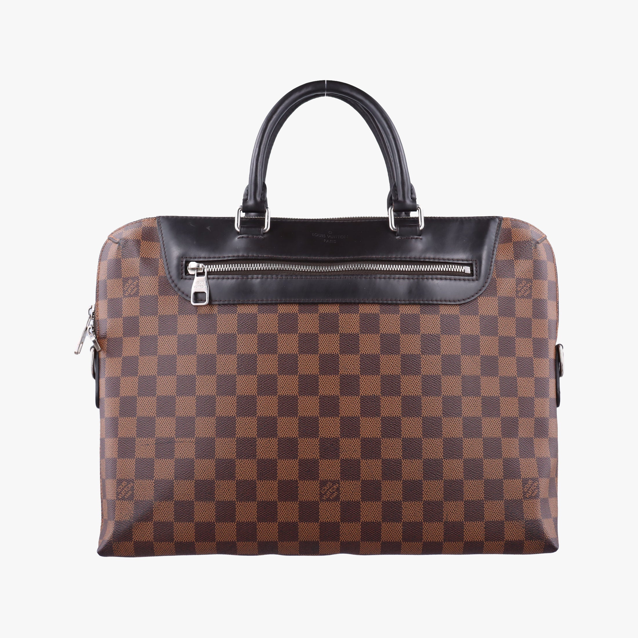 PDJ Port Document Jour Ebene x Noir Damier canvas x leather N41438 CA0186PDJ ポルトドキュマンジュール エベヌ×ノワール ダミエキャンバス×レザー N41438 CA0186