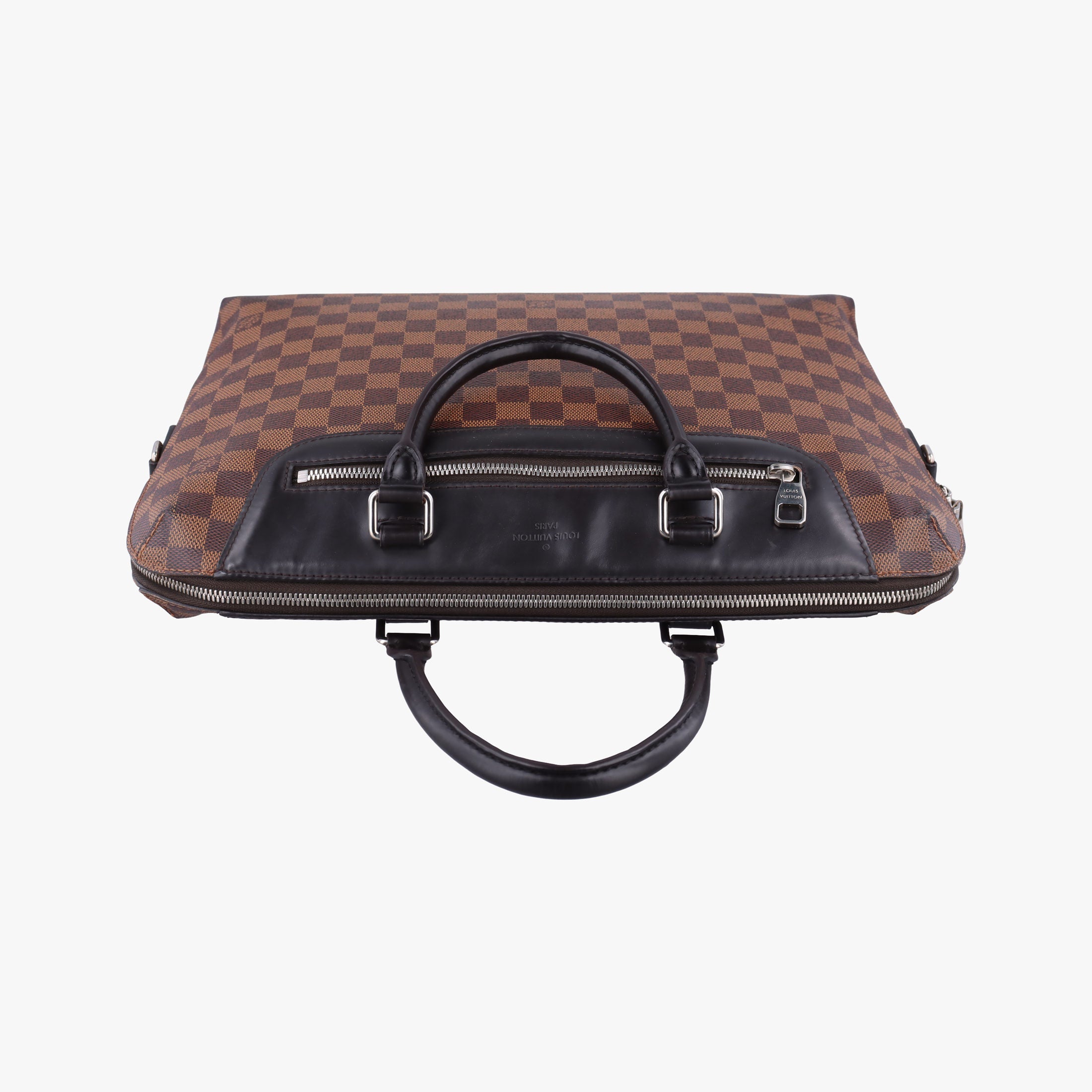 PDJ Port Document Jour Ebene x Noir Damier canvas x leather N41438 CA0186PDJ ポルトドキュマンジュール エベヌ×ノワール ダミエキャンバス×レザー N41438 CA0186