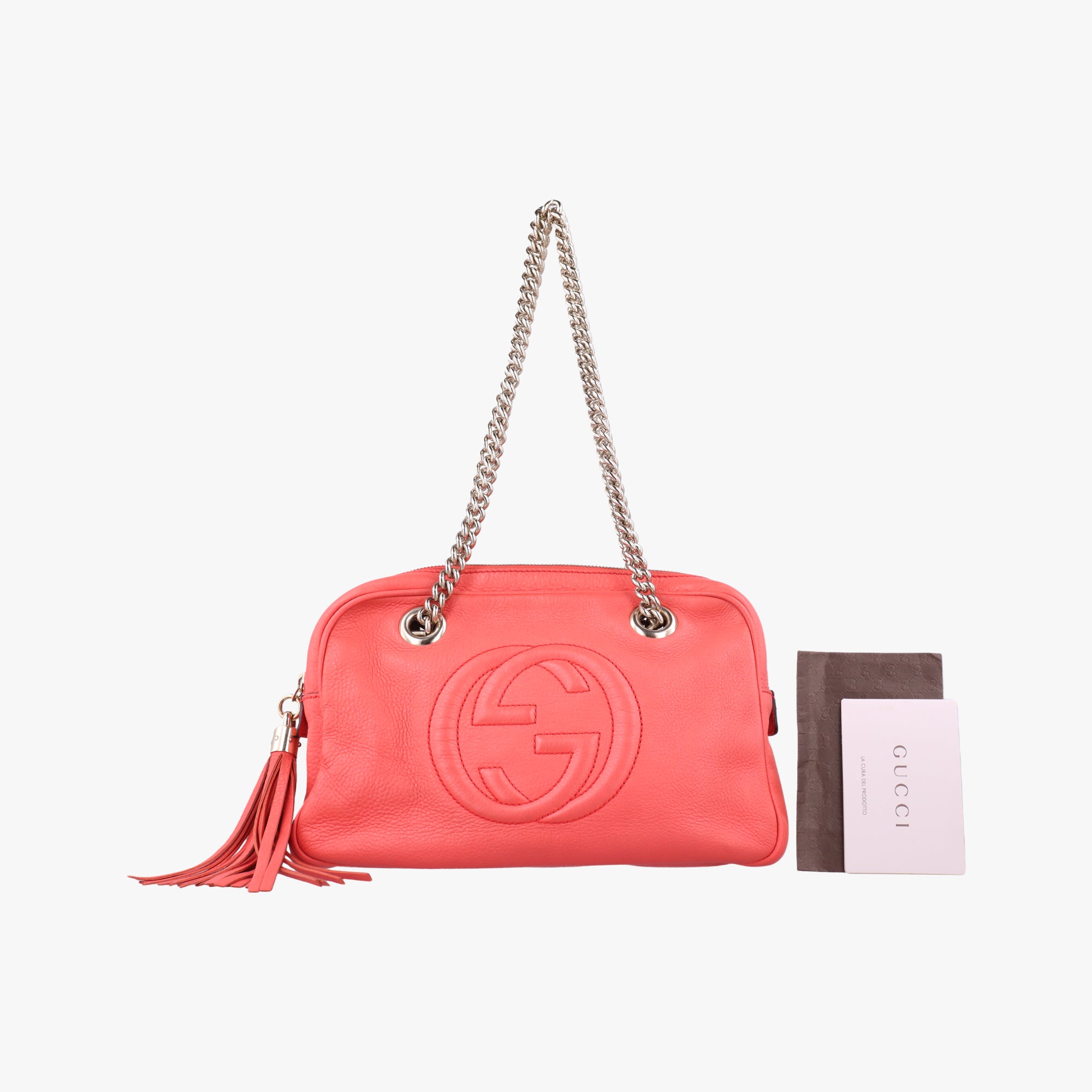 Soho Orange Leather 308983 F013907349ソーホー オレンジ レザー 308983 F013907349