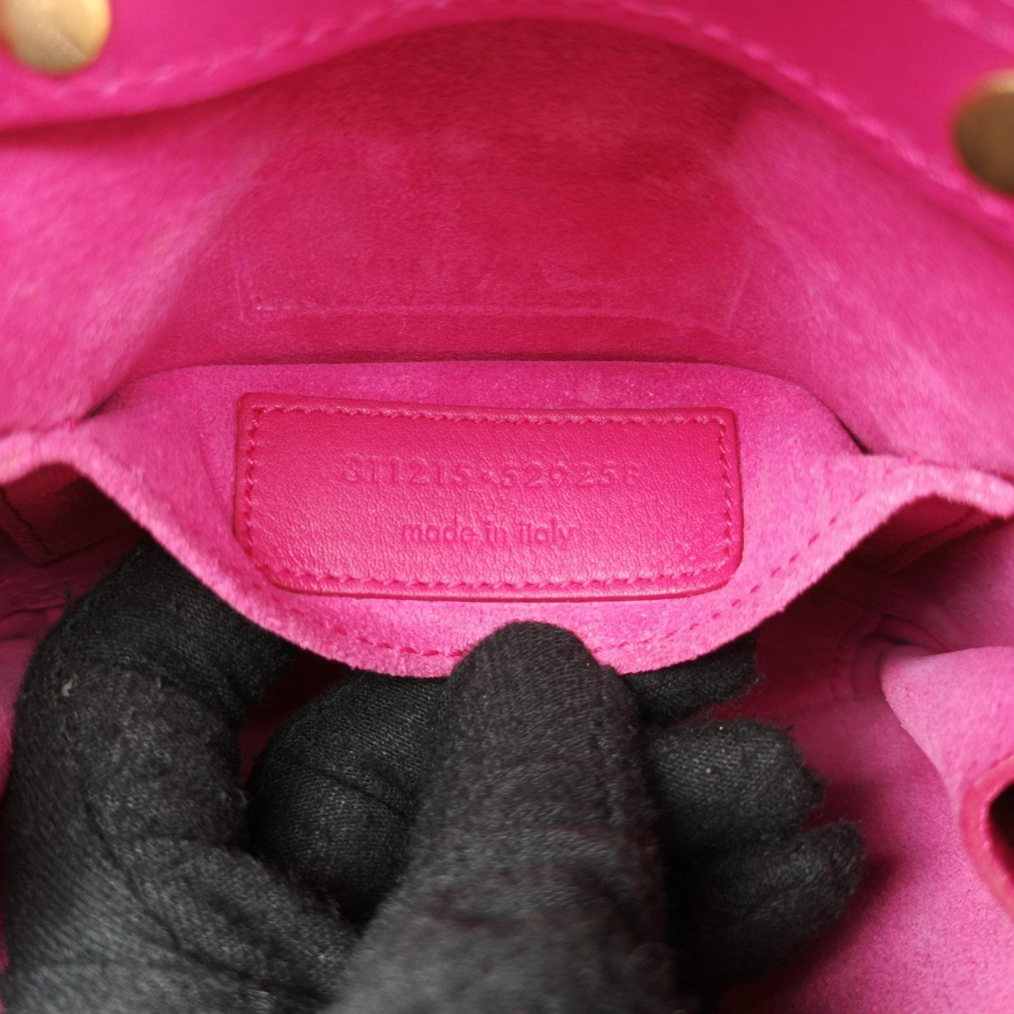 Y Line Pink Leather 311215 311215.529258Yライン ピンク レザー 311215 311215.529258