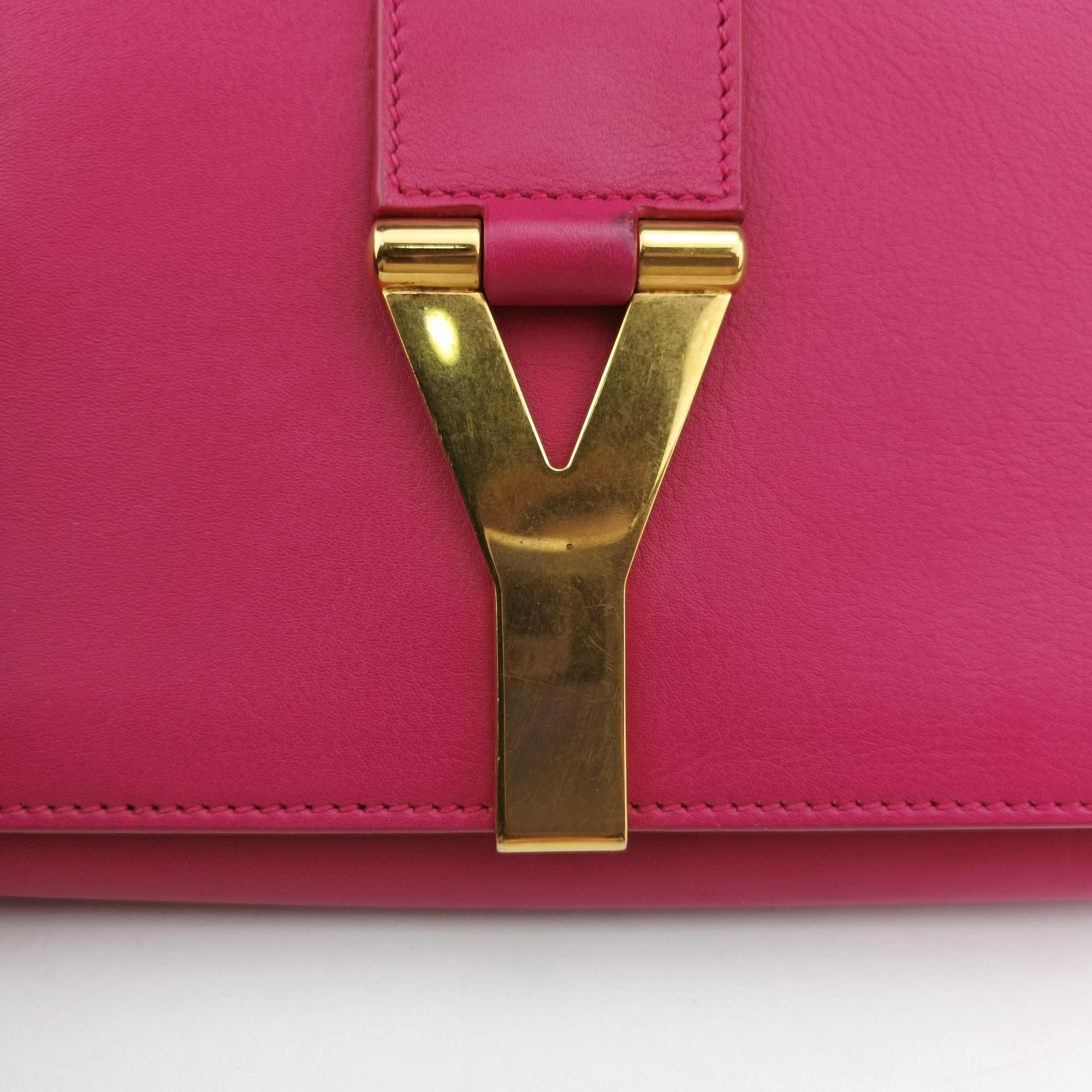 Y Line Pink Leather 311215 311215.529258Yライン ピンク レザー 311215 311215.529258