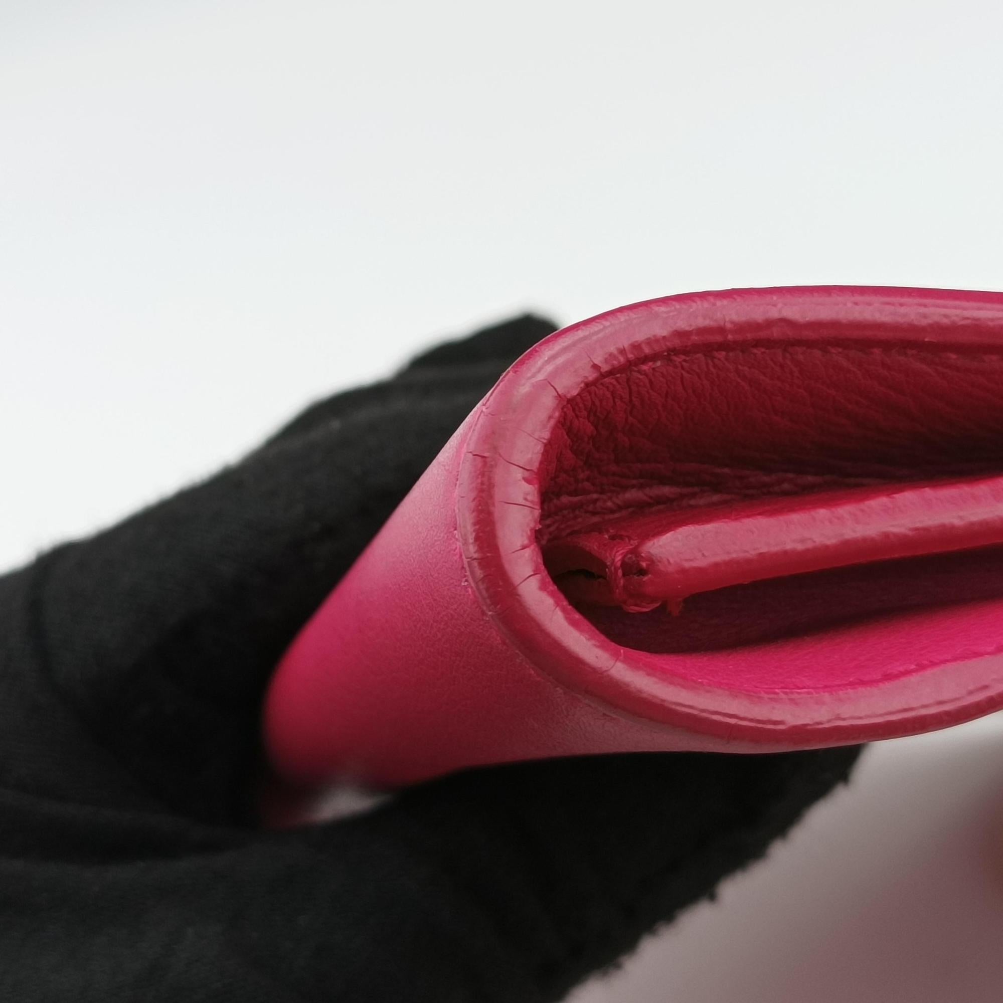 Y Line Pink Leather 311215 311215.529258Yライン ピンク レザー 311215 311215.529258