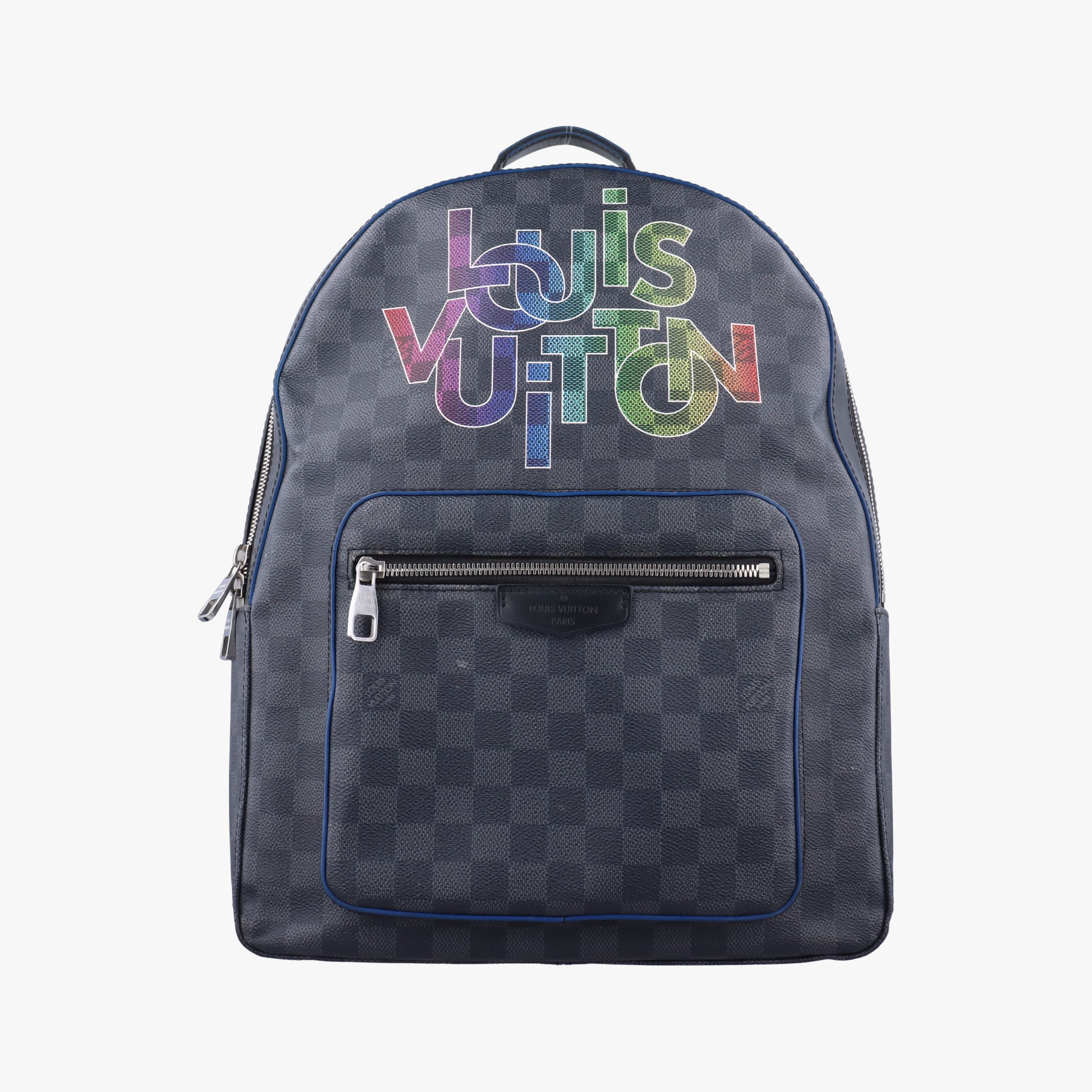 Rainbow Logo Josh Noir×multicolor Damier Graphite N40268 DR4129レインボーロゴ ジョシュ ノワール×マルチカラー ダミエ グラフィット N40268 DR4129