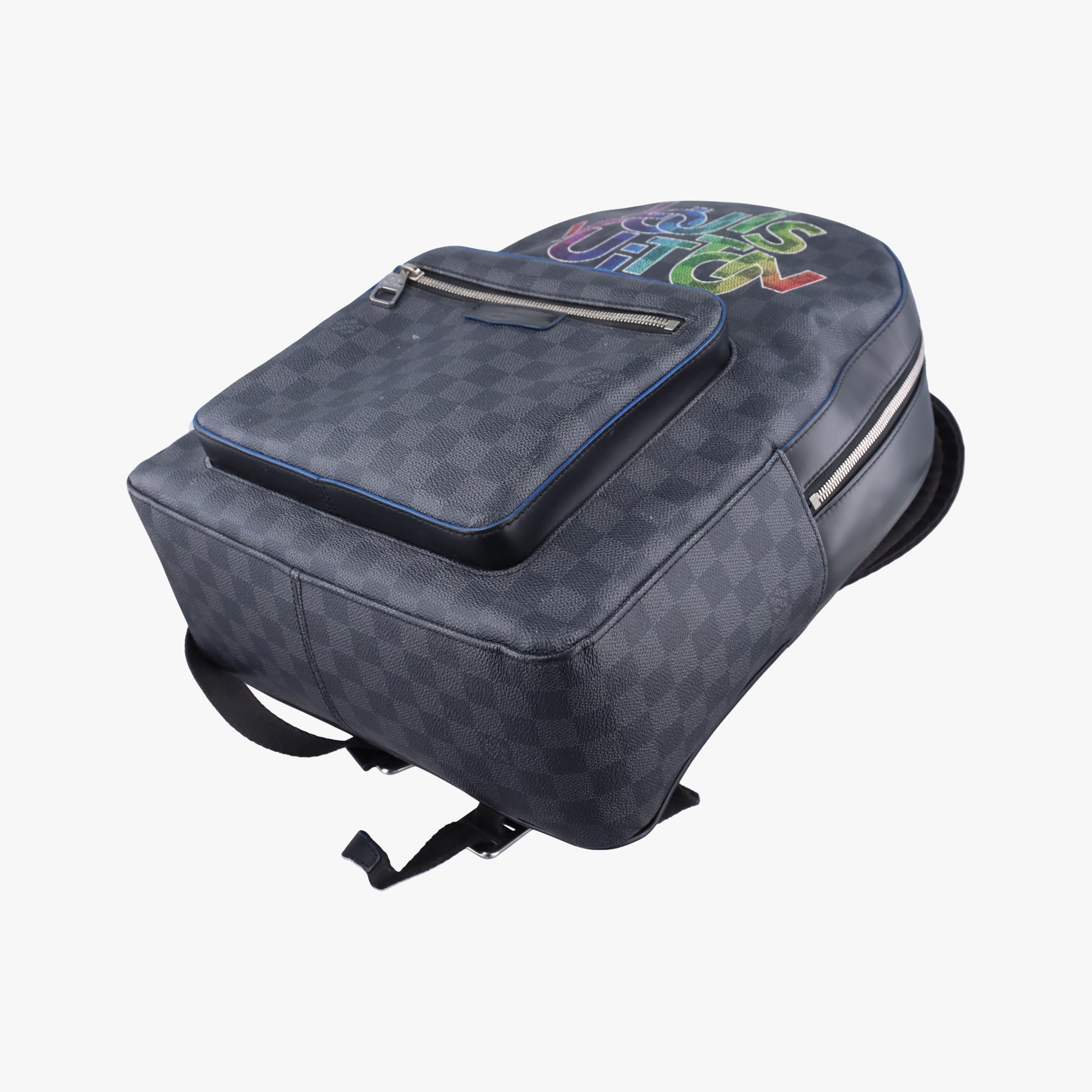 Rainbow Logo Josh Noir×multicolor Damier Graphite N40268 DR4129レインボーロゴ ジョシュ ノワール×マルチカラー ダミエ グラフィット N40268 DR4129