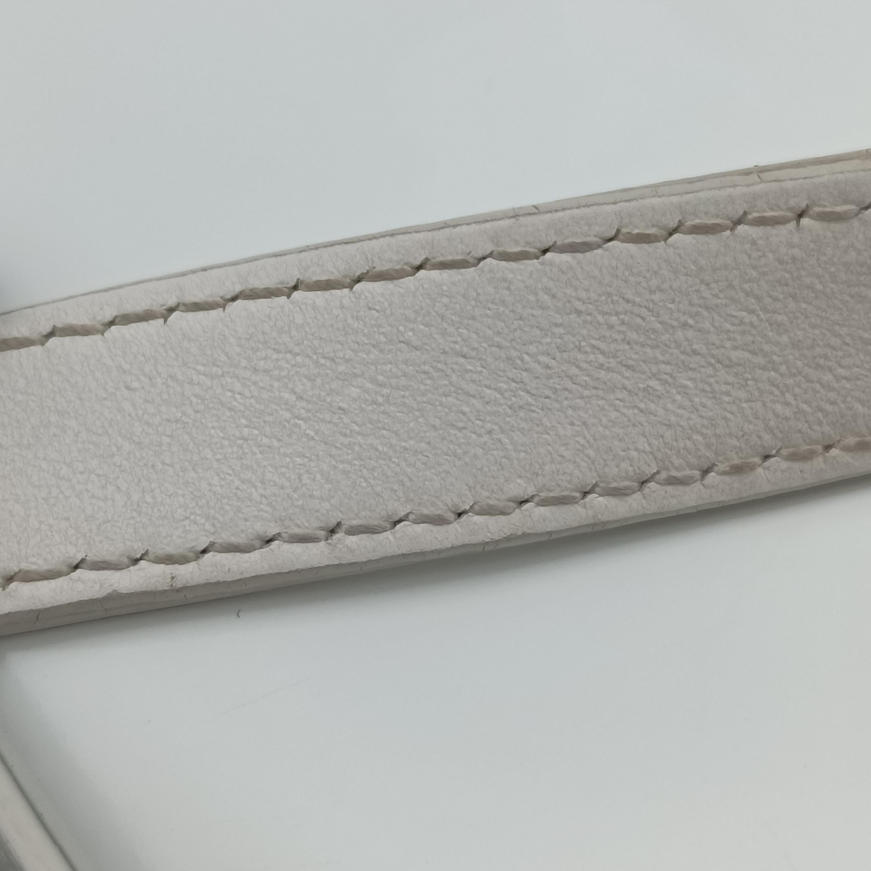 Cleo White Brushed leather 1BC499 7/2クレオ ホワイト ブラッシュドレザー 1BC499 7/2