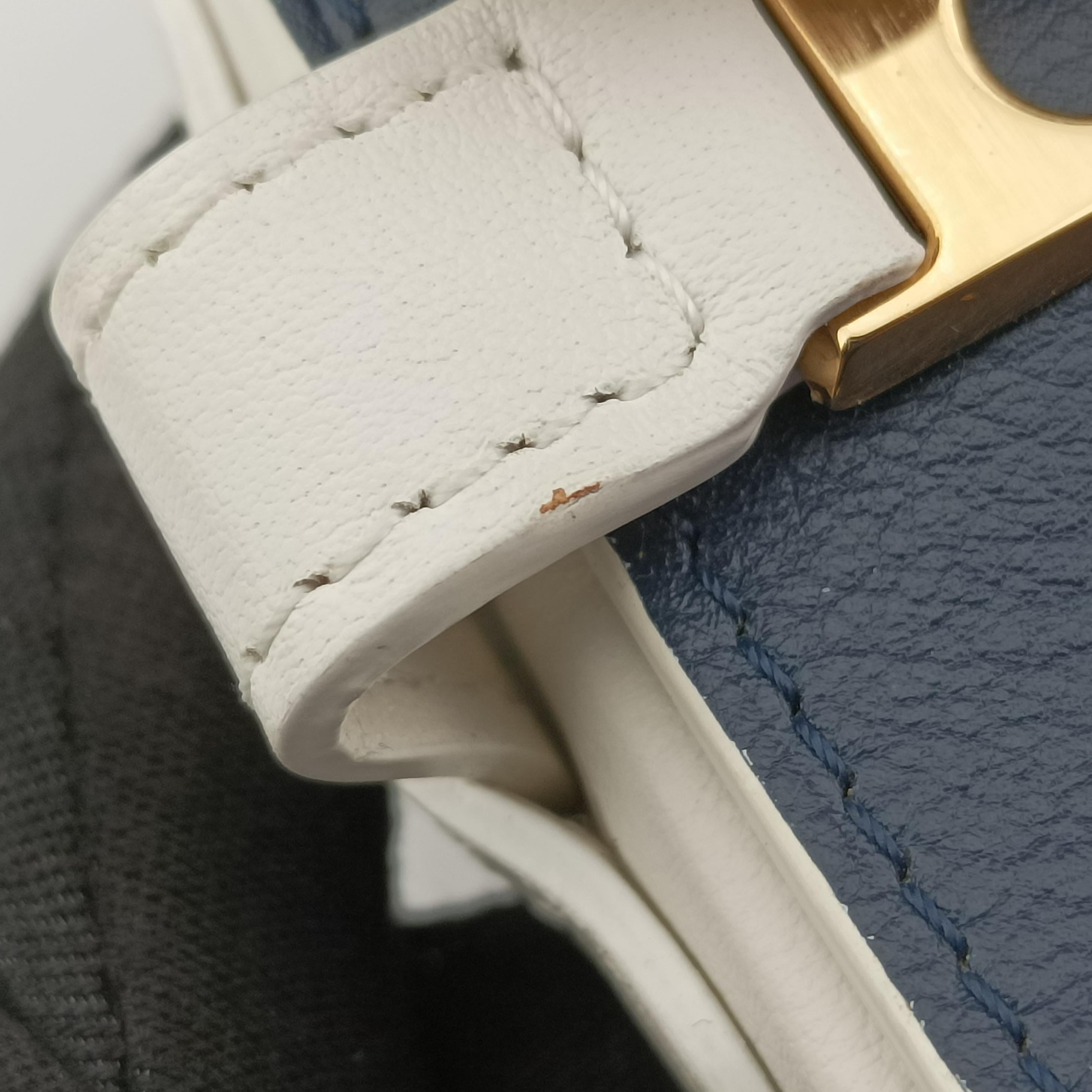 Tempete White xNavy x Red x Brown leather IO7Hタンペート ホワイト×ネービー×レッド×ブラウン レザー IO7H