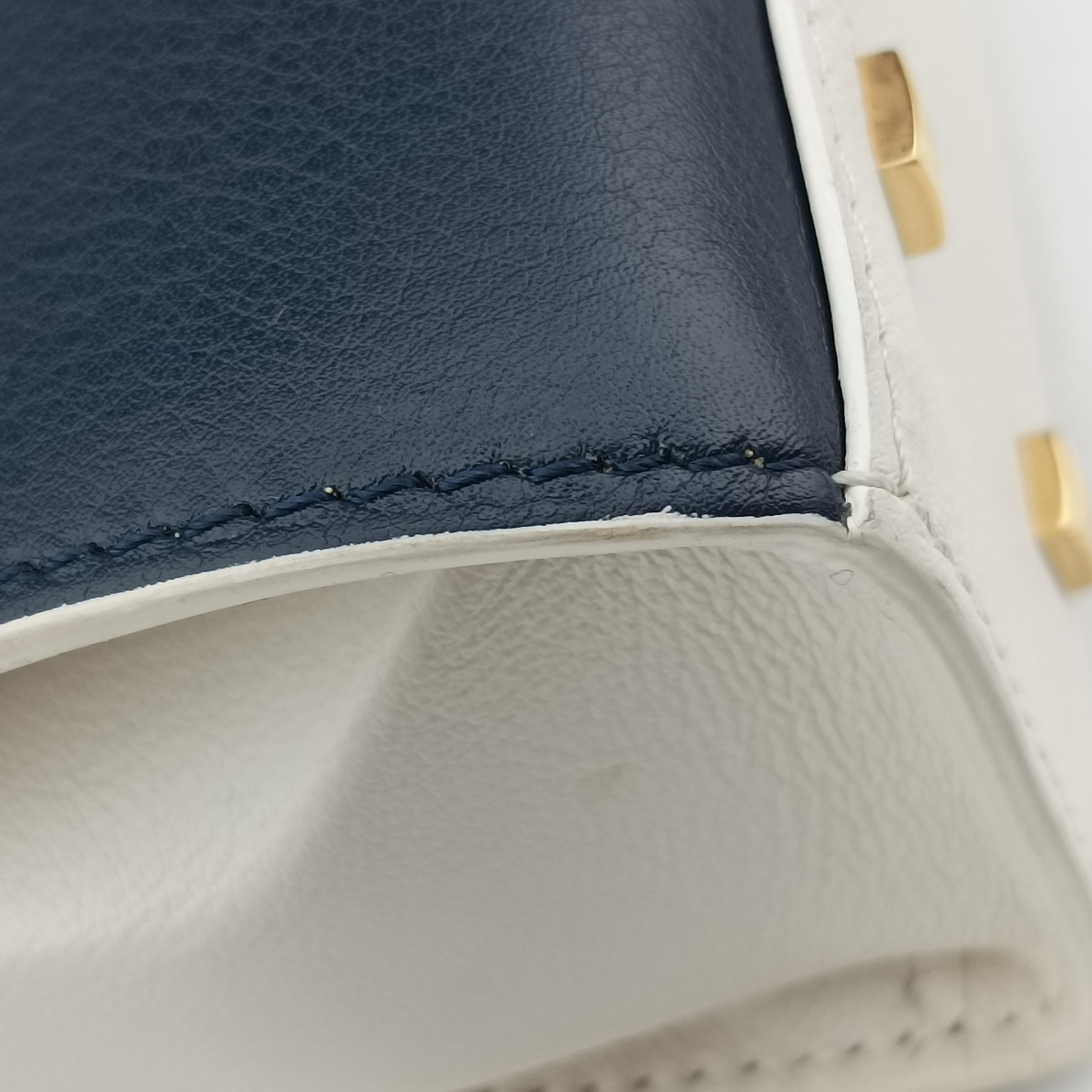 Tempete White xNavy x Red x Brown leather IO7Hタンペート ホワイト×ネービー×レッド×ブラウン レザー IO7H