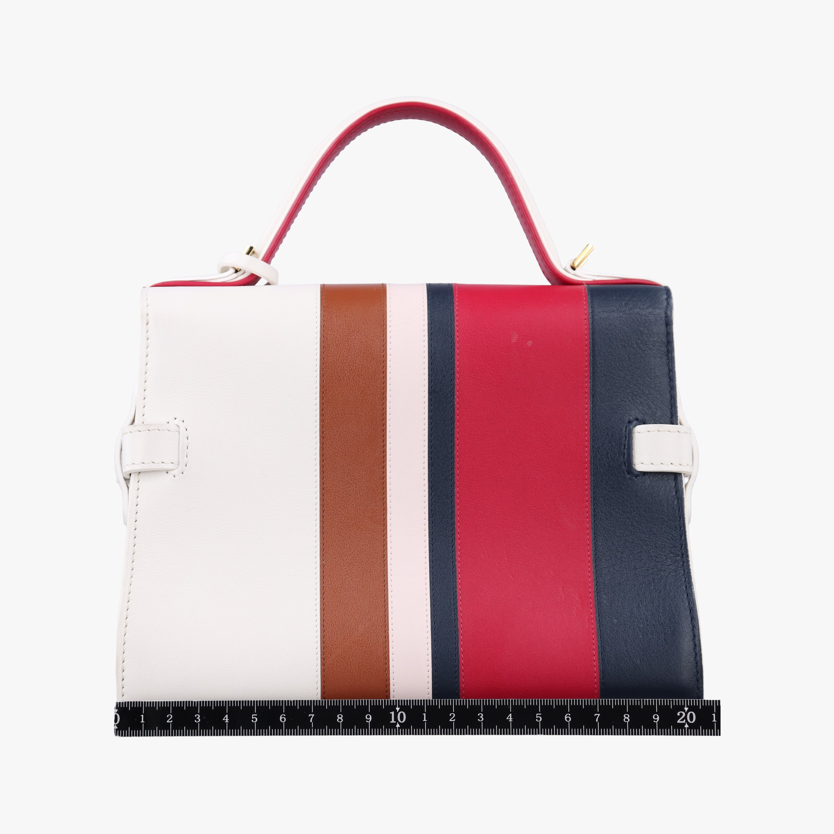 Tempete White xNavy x Red x Brown leather IO7Hタンペート ホワイト×ネービー×レッド×ブラウン レザー IO7H