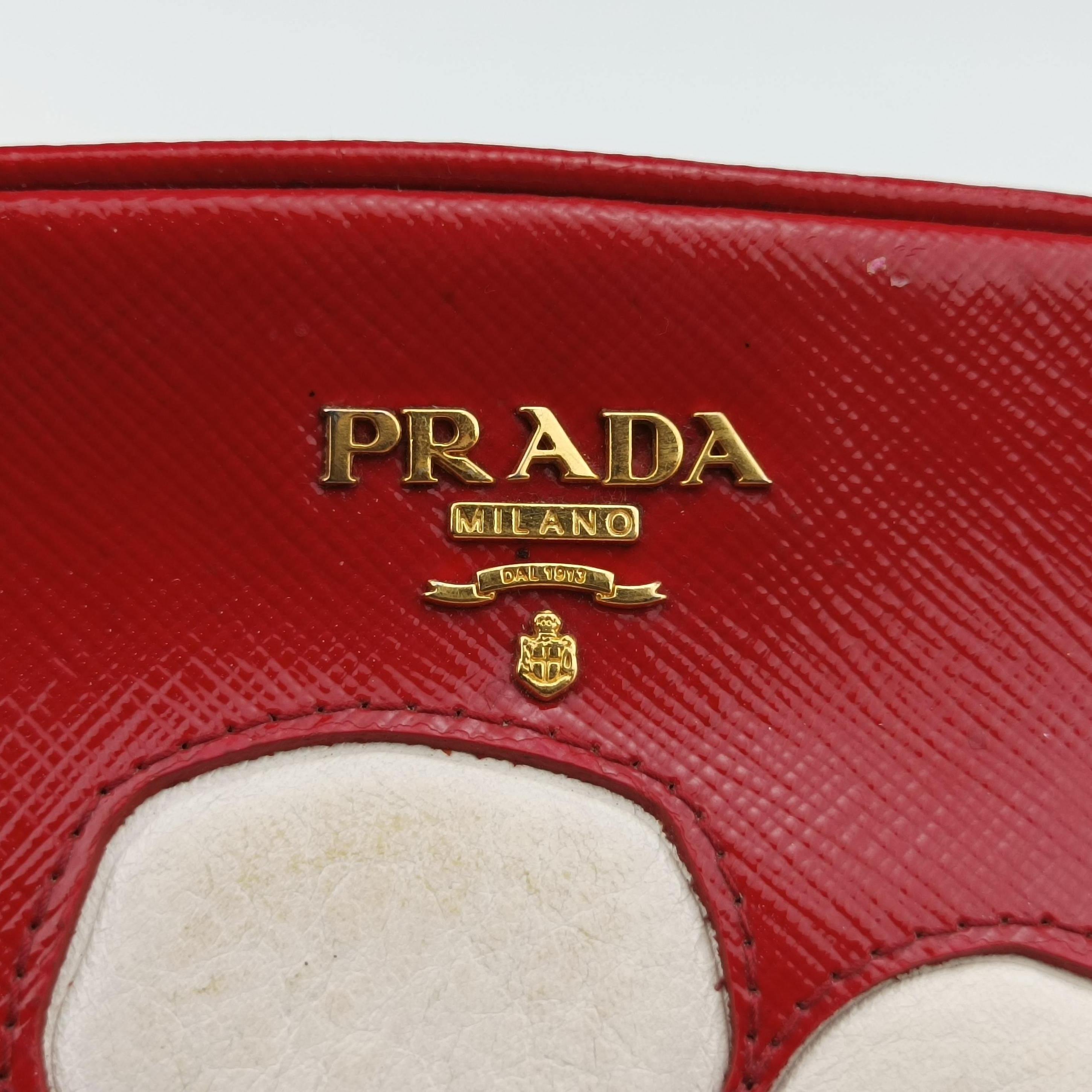 Flowers Vernice Red×White Patent BP610M 110フラワーズ ヴェルニセ レッド×ホワイト パテント BP610M 110