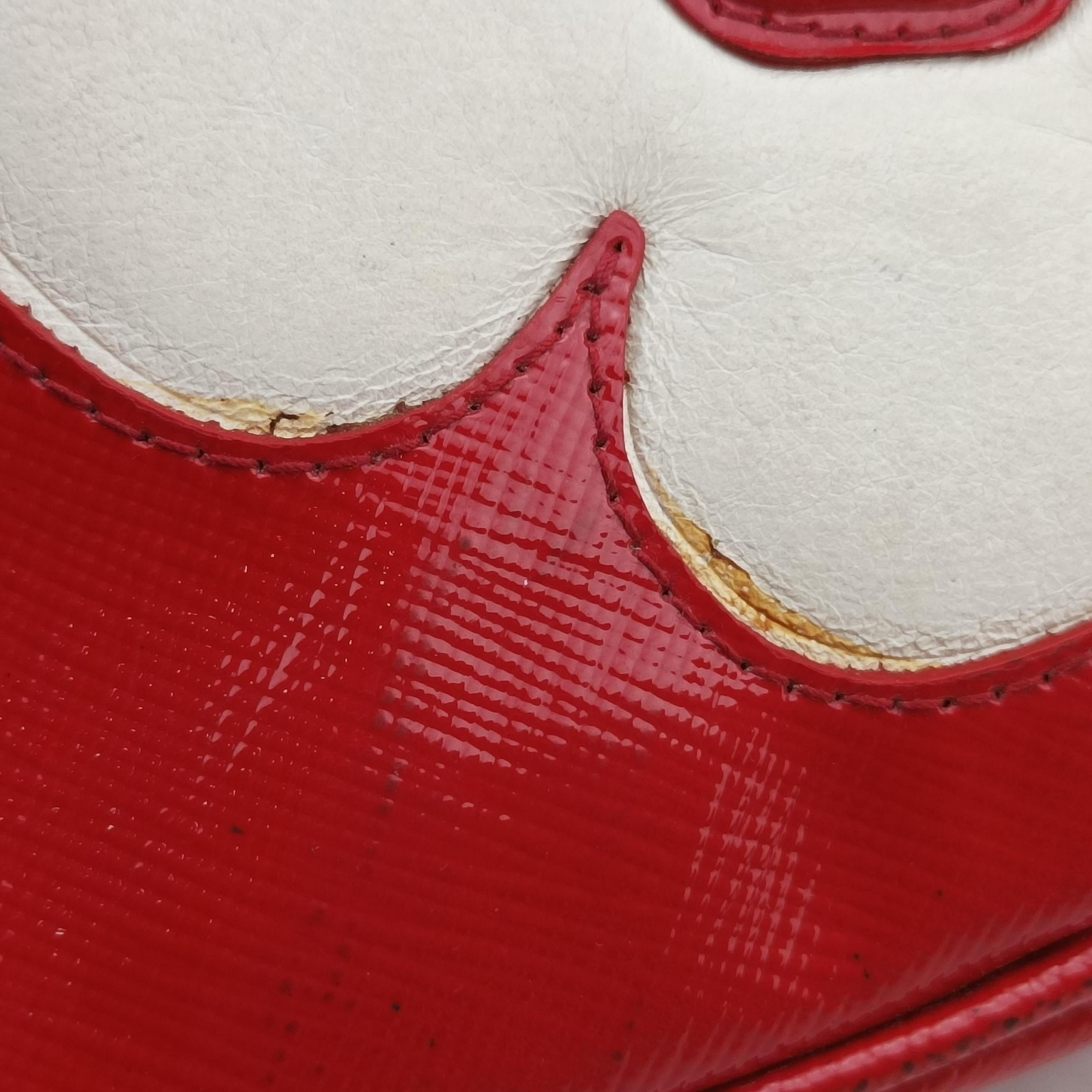 Flowers Vernice Red×White Patent BP610M 110フラワーズ ヴェルニセ レッド×ホワイト パテント BP610M 110