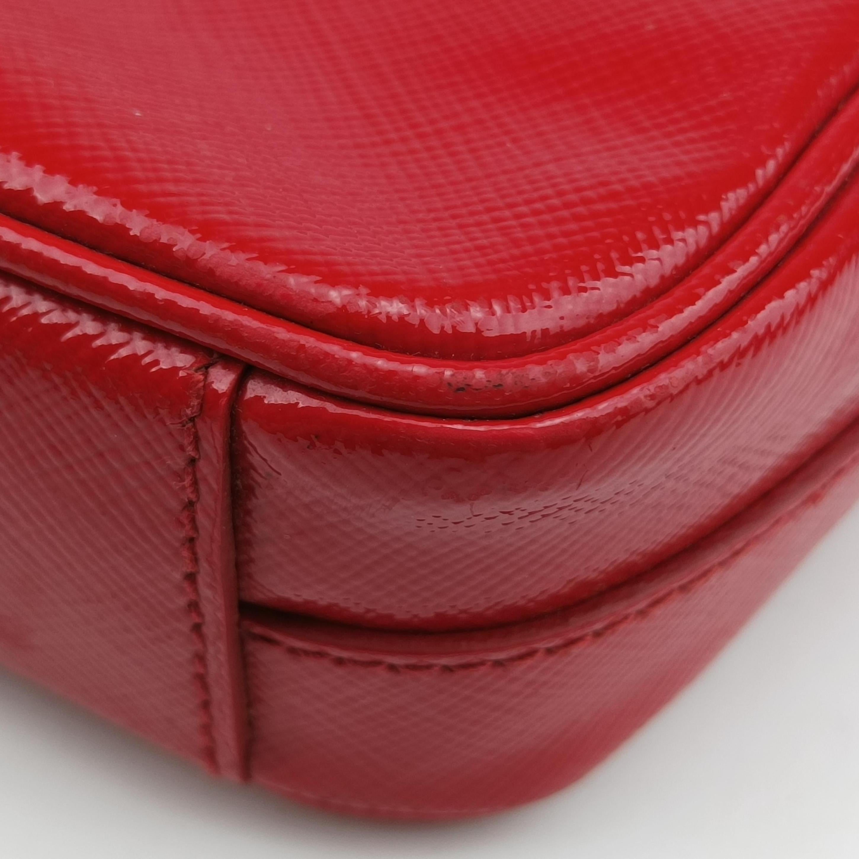 Flowers Vernice Red×White Patent BP610M 110フラワーズ ヴェルニセ レッド×ホワイト パテント BP610M 110