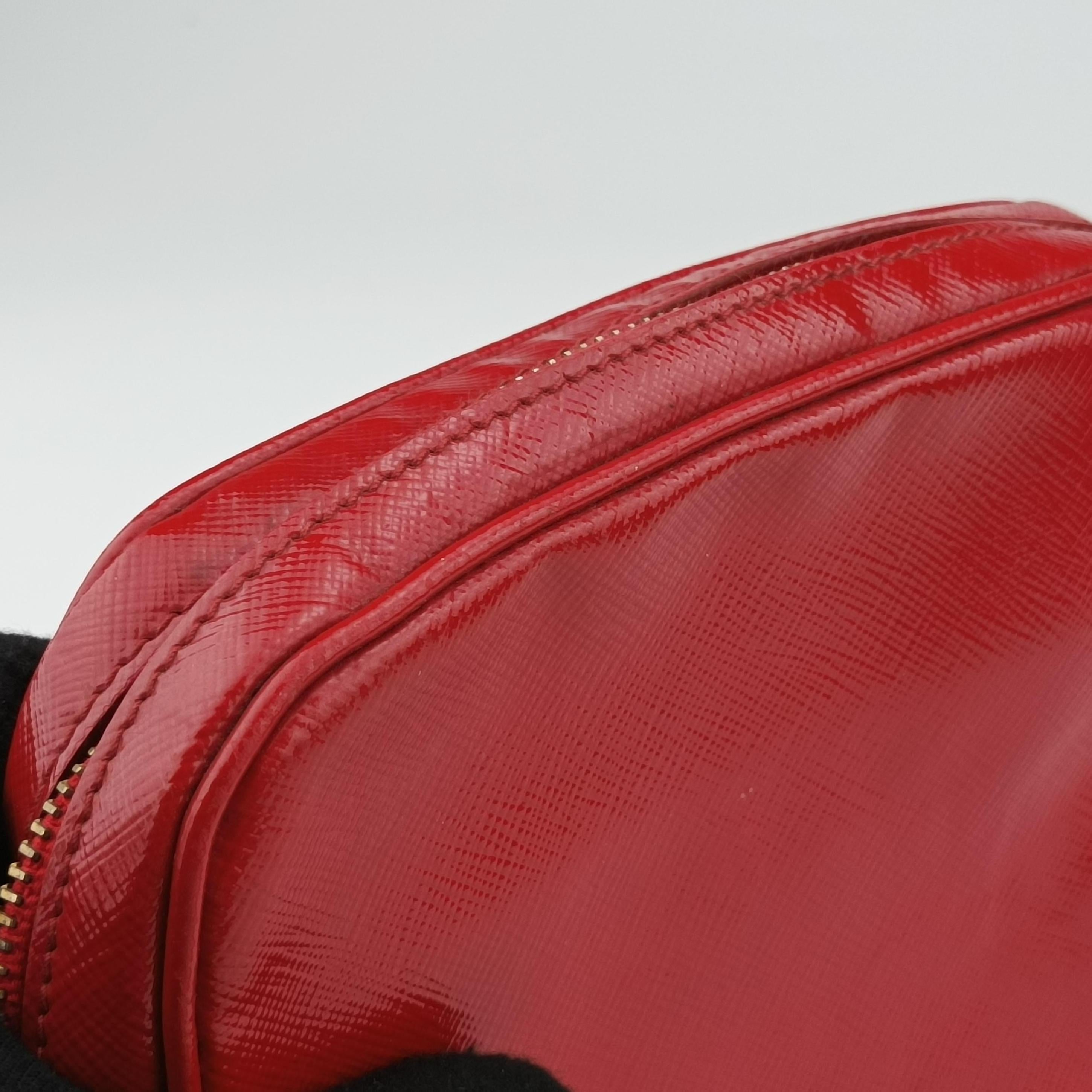 Flowers Vernice Red×White Patent BP610M 110フラワーズ ヴェルニセ レッド×ホワイト パテント BP610M 110