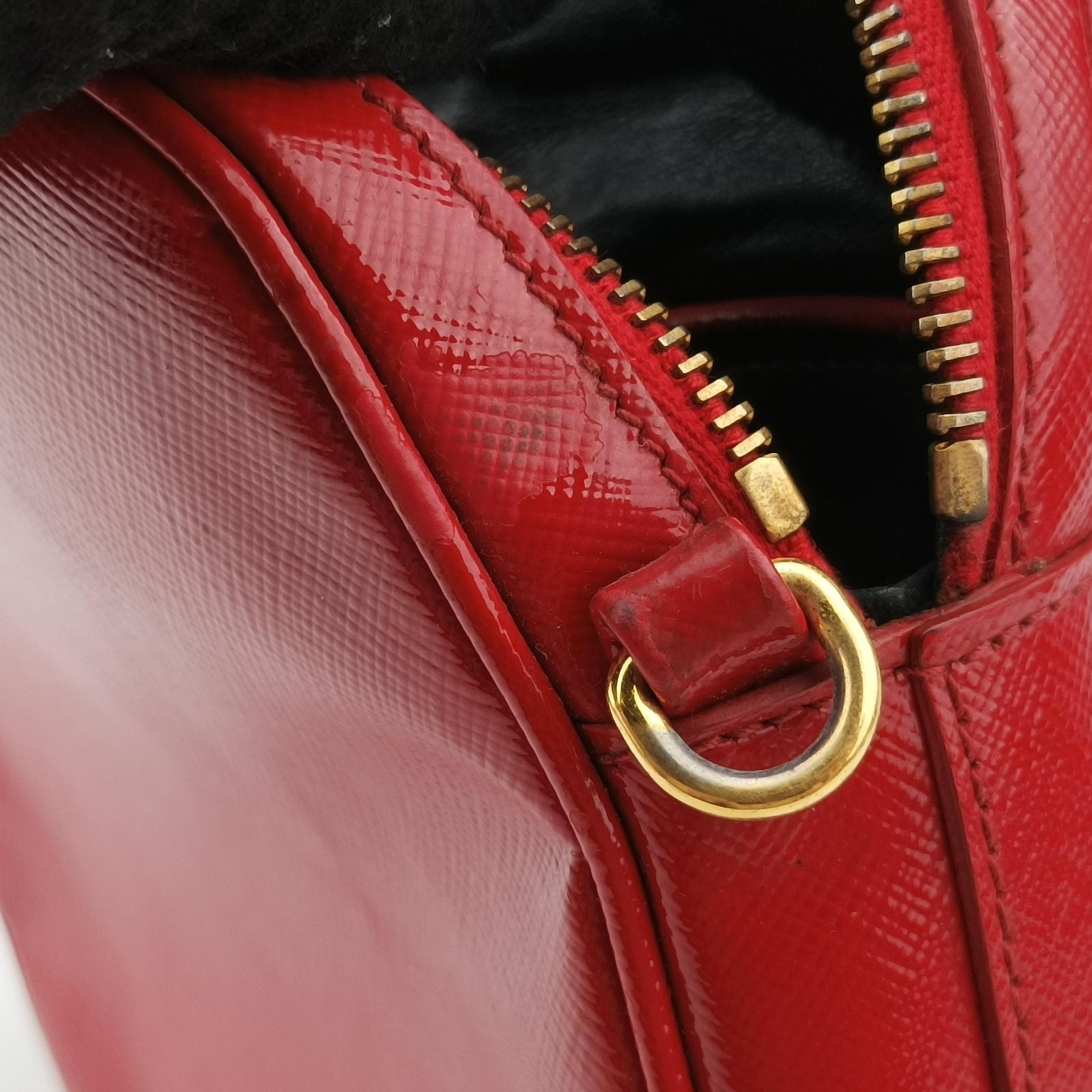 Flowers Vernice Red×White Patent BP610M 110フラワーズ ヴェルニセ レッド×ホワイト パテント BP610M 110