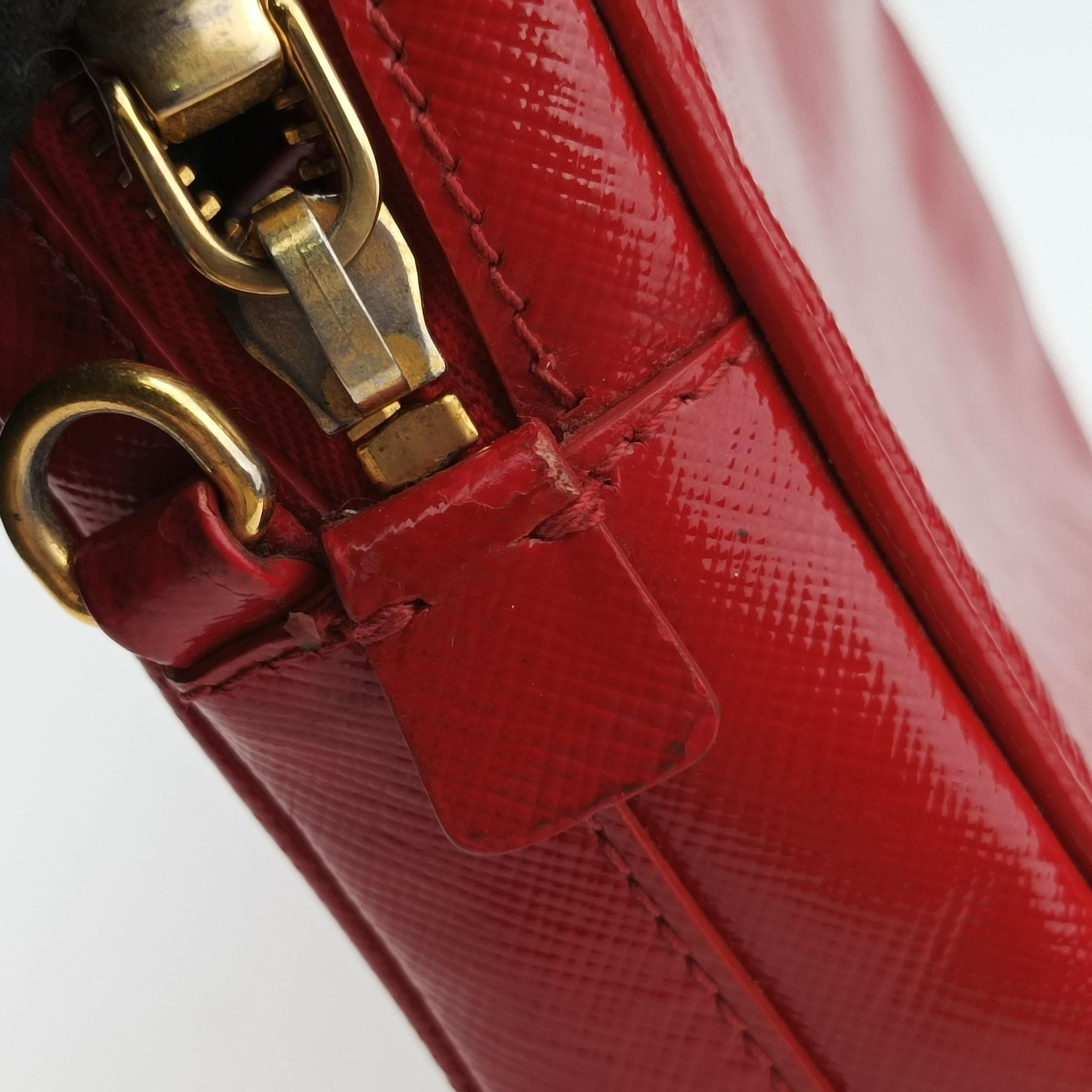 Flowers Vernice Red×White Patent BP610M 110フラワーズ ヴェルニセ レッド×ホワイト パテント BP610M 110