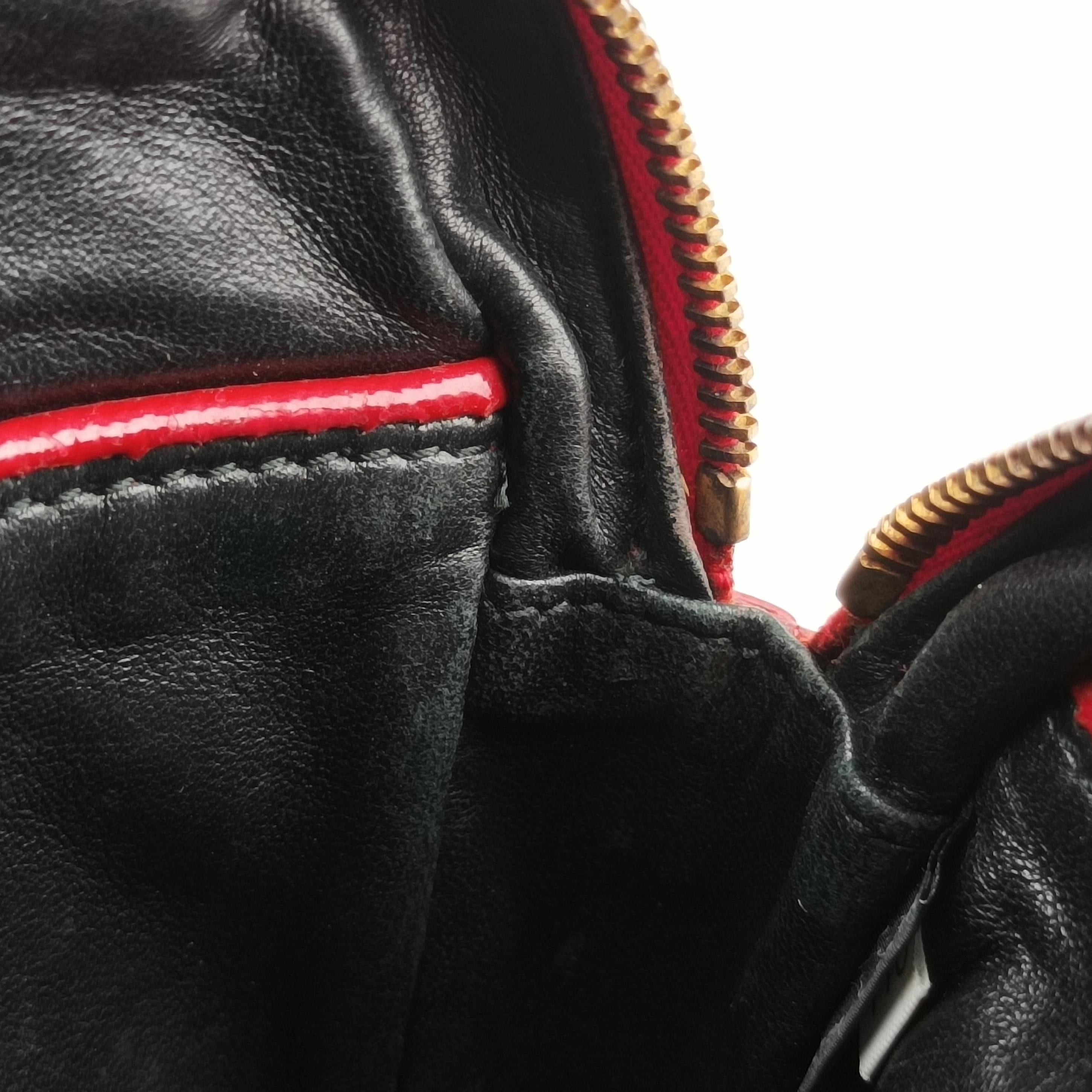 Flowers Vernice Red×White Patent BP610M 110フラワーズ ヴェルニセ レッド×ホワイト パテント BP610M 110