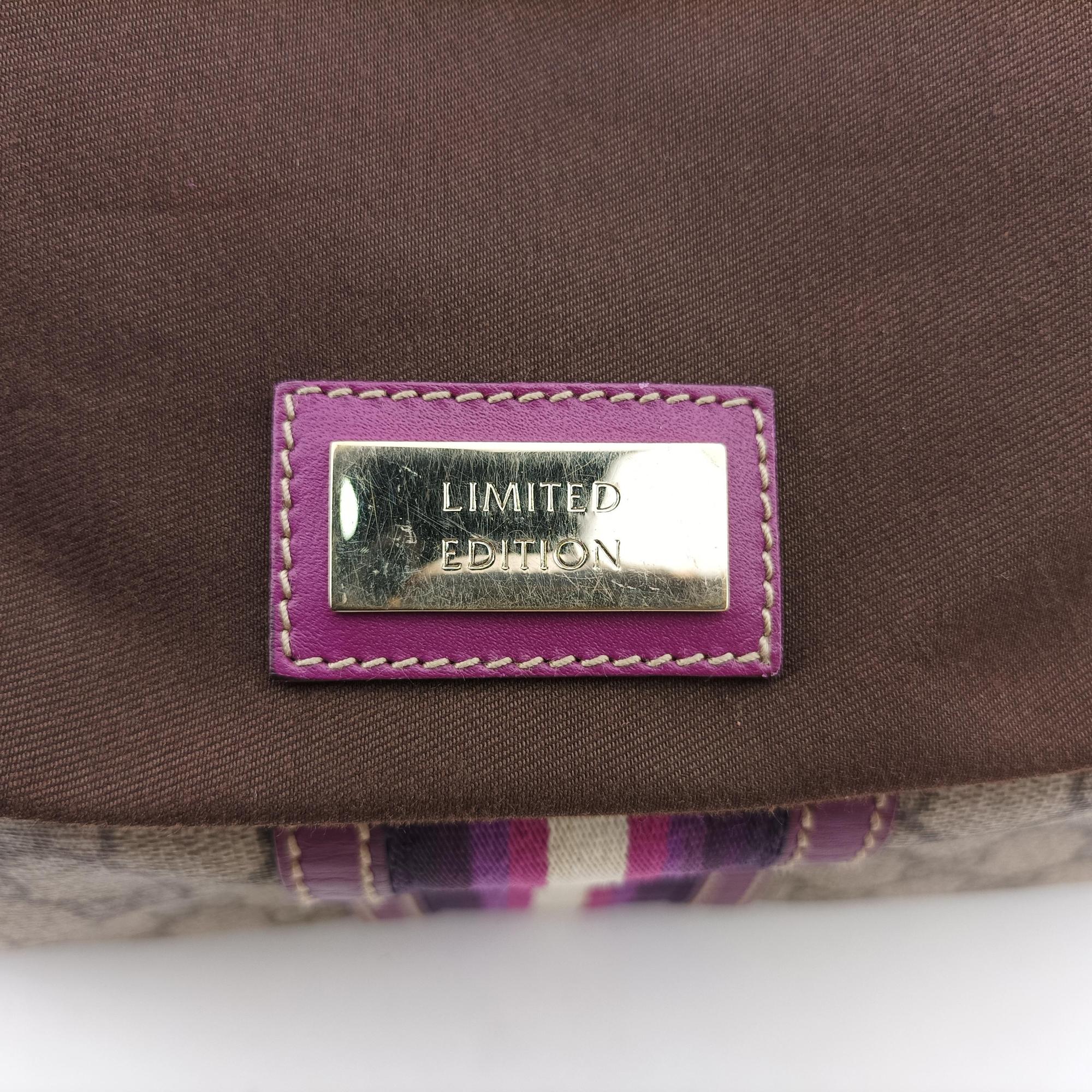 Web Joy GG Supreme beige×purple PVC coated canvas 189895 C2851381GGスプリーム ウェブジョイ ベージュ×パープル PVCコーティングキャンバス 189895 C2851381