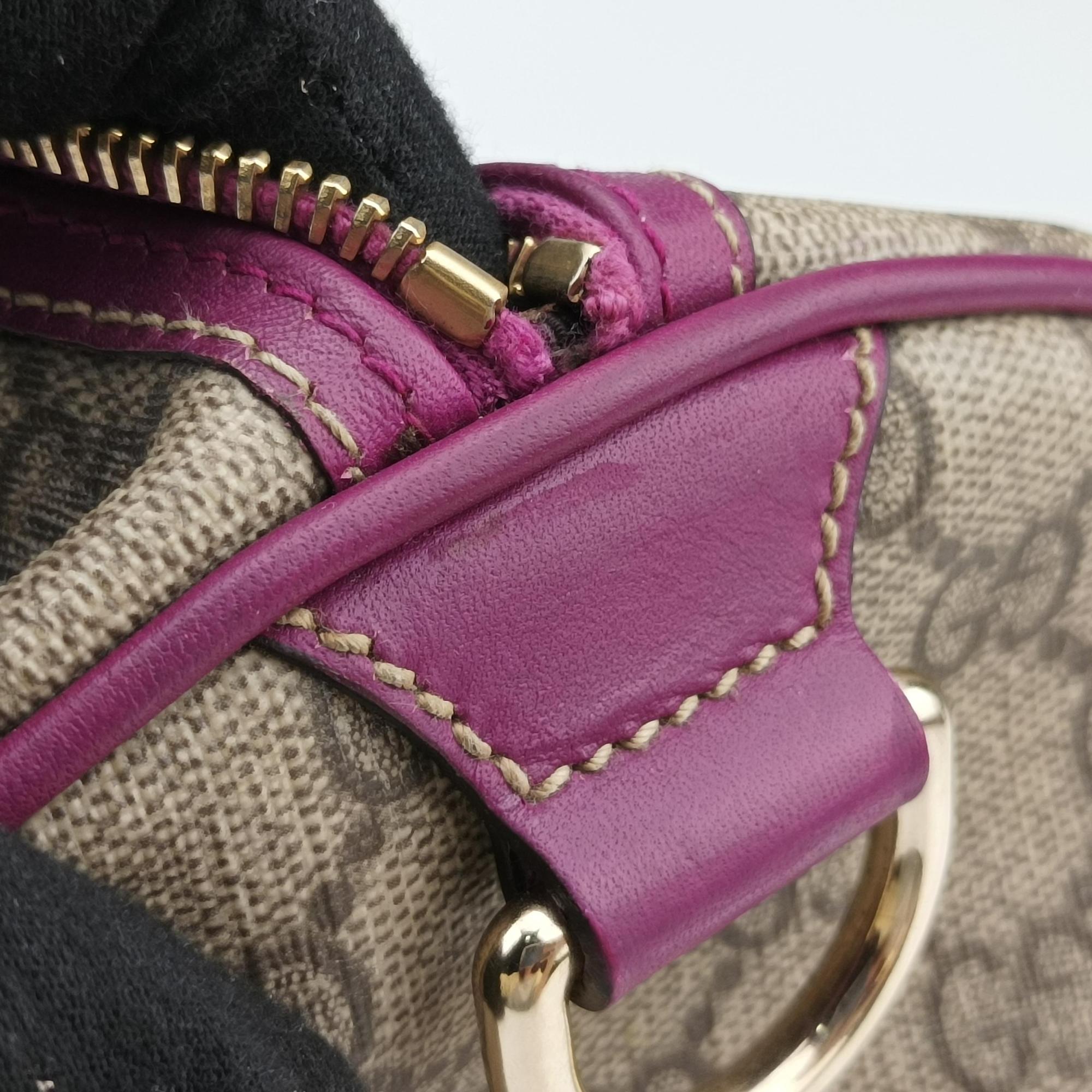 Web Joy GG Supreme beige×purple PVC coated canvas 189895 C2851381GGスプリーム ウェブジョイ ベージュ×パープル PVCコーティングキャンバス 189895 C2851381