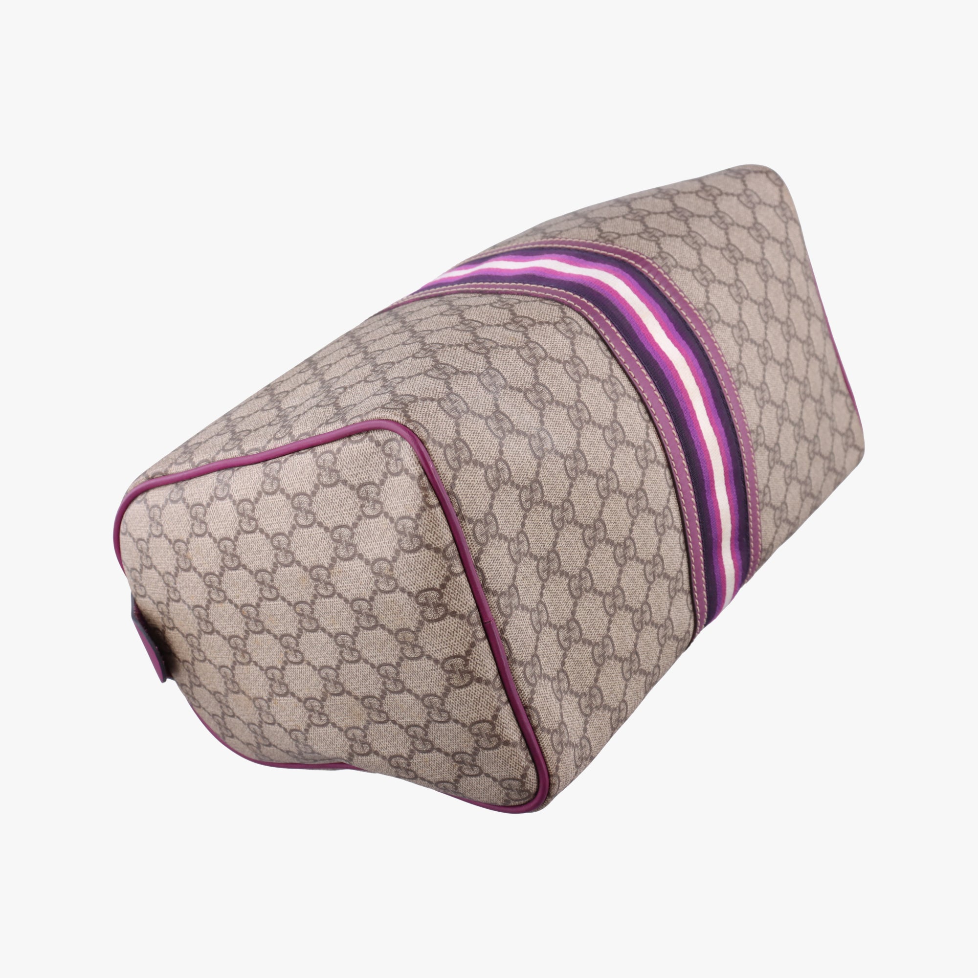 Web Joy GG Supreme beige×purple PVC coated canvas 189895 C2851381GGスプリーム ウェブジョイ ベージュ×パープル PVCコーティングキャンバス 189895 C2851381