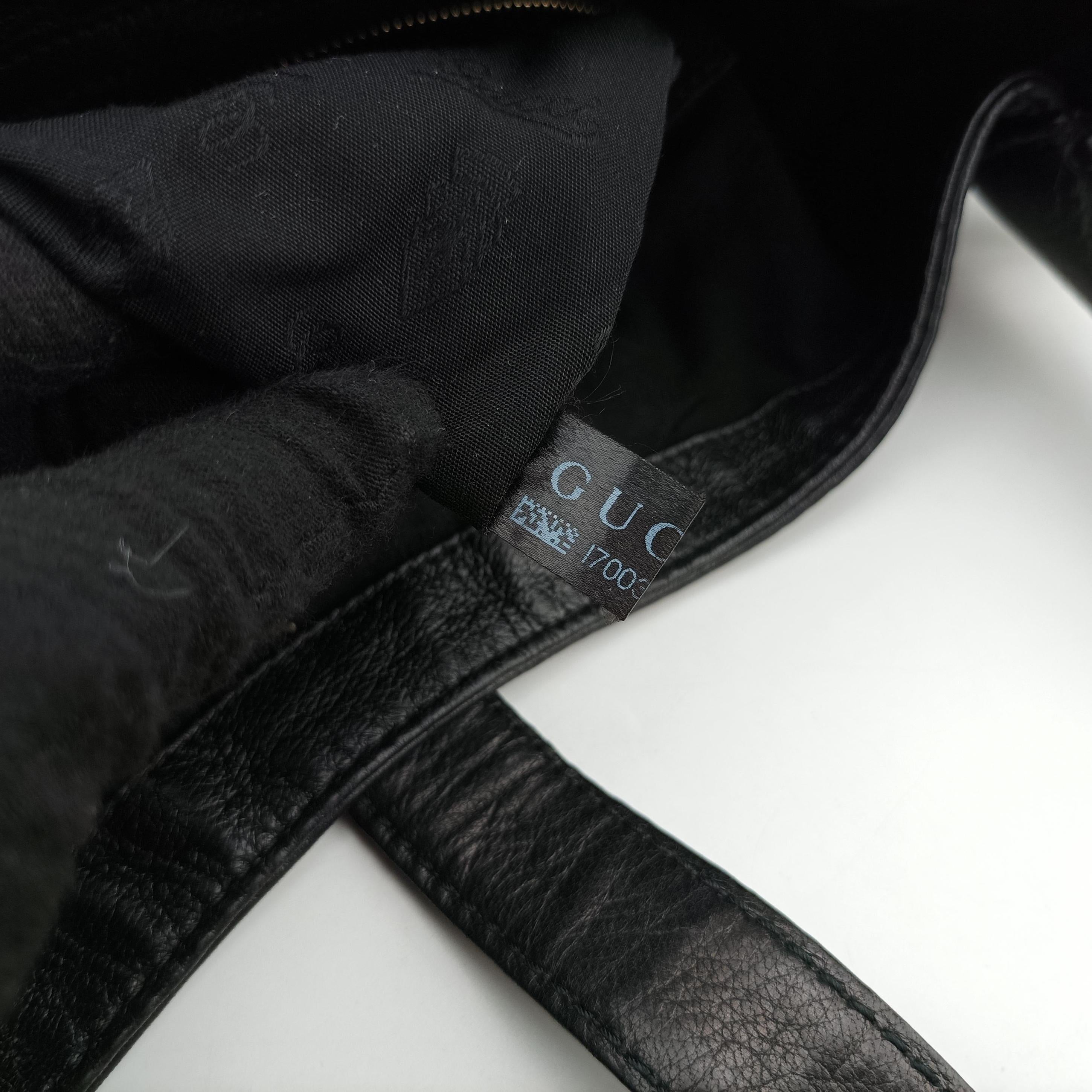 New Jackie Black Leather 223929 I7003491ニュージャッキー ブラック レザー 223929 I7003491