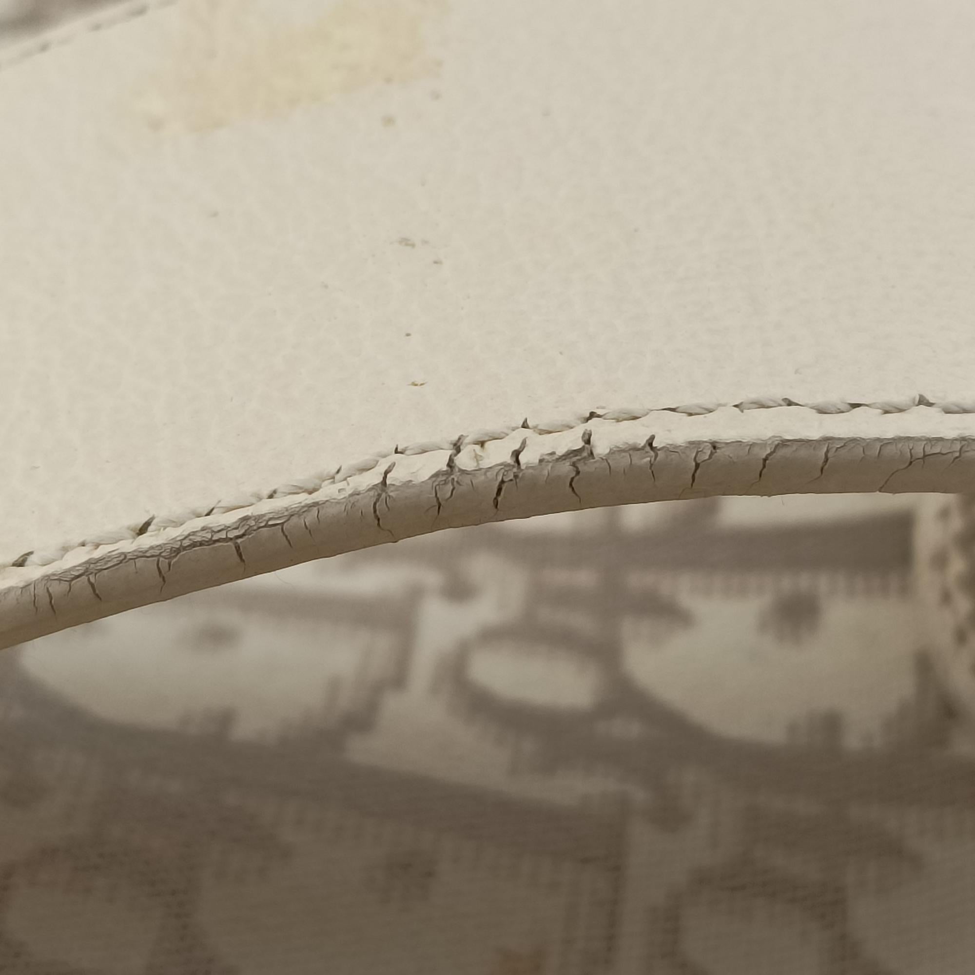 Oblique Floral Trotter White x Beige x Multicolor Canvas × Leather 96-BM-0025オブリークフローラルトロッター ホワイト×ベージュ×マルチカラー キャンバス×レザー 96-BM-0025