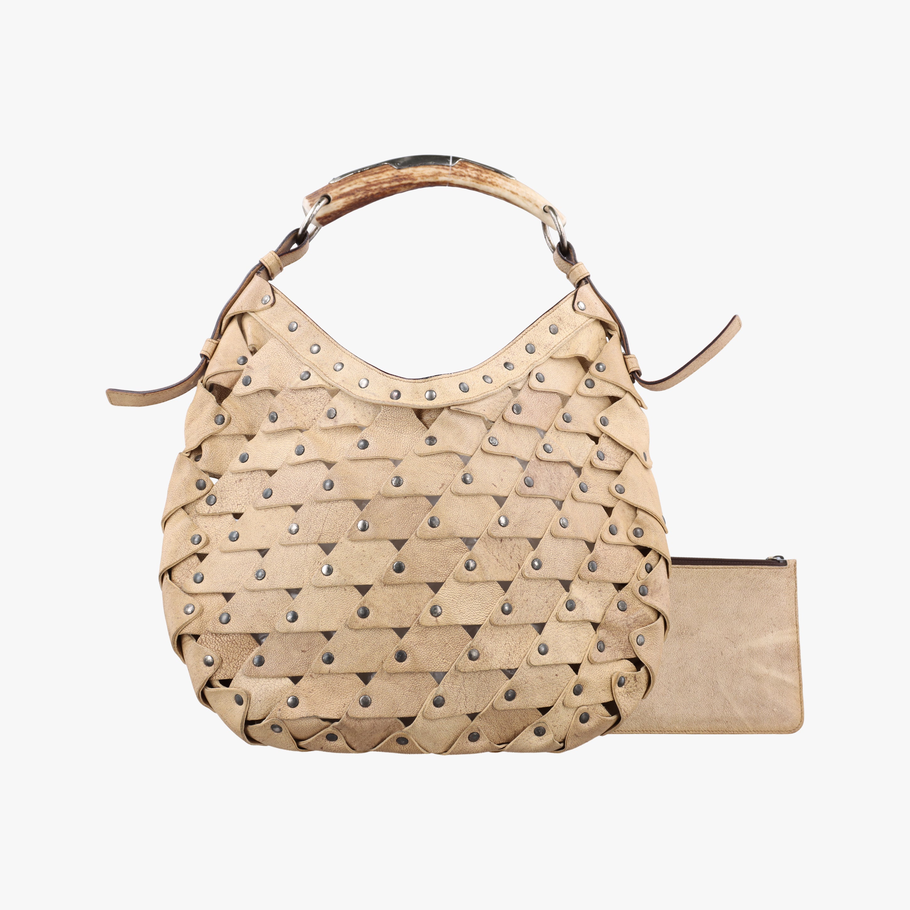 Mombasa beige Leather Lot number unknownモンバサ ベージュ レザー 製番不明