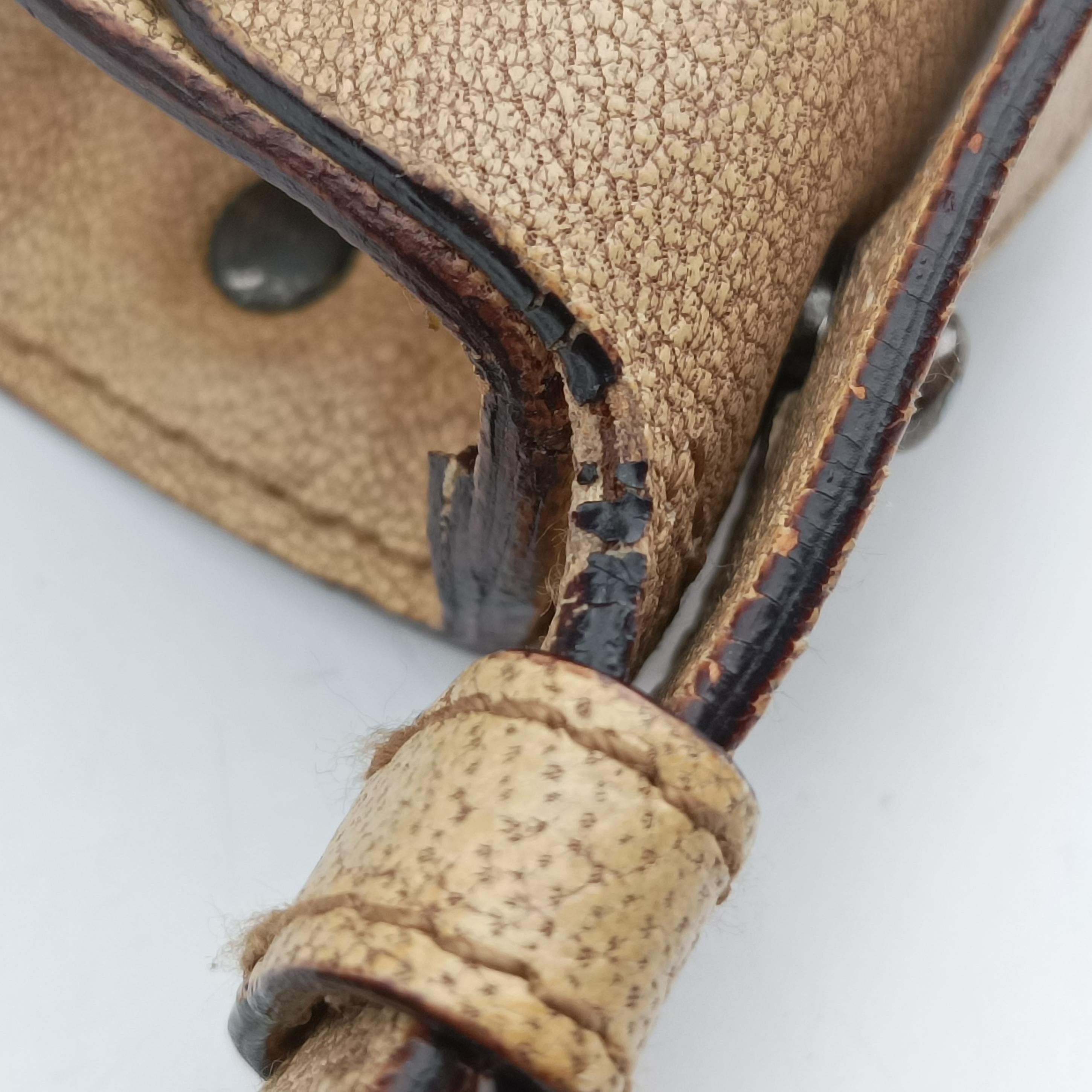 Mombasa beige Leather Lot number unknownモンバサ ベージュ レザー 製番不明