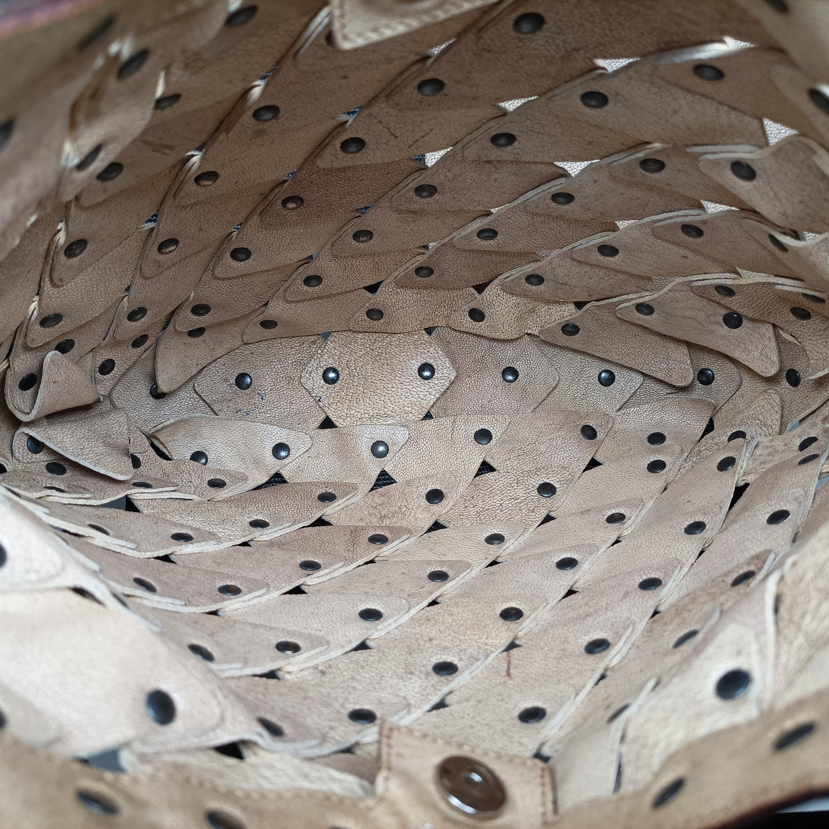 Mombasa beige Leather Lot number unknownモンバサ ベージュ レザー 製番不明