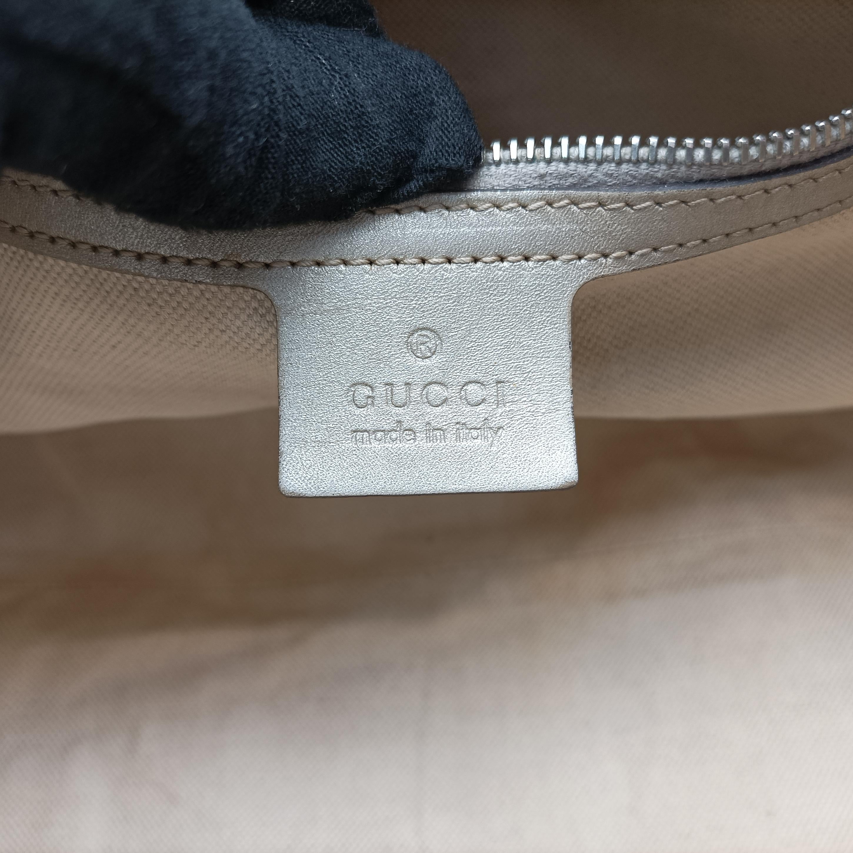 Jackie Silver PVC coated canvas 203494 Lot number unknownジャッキー シルバー PVCコーティングキャンバス 203494 製番不明