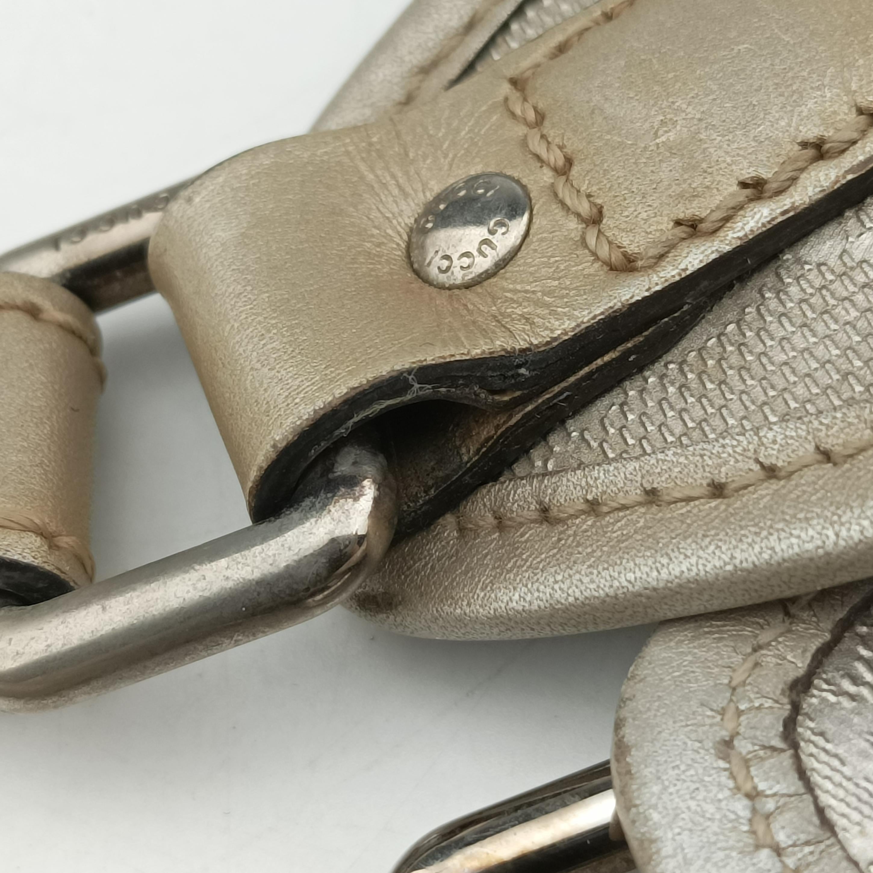 Jackie Silver PVC coated canvas 203494 Lot number unknownジャッキー シルバー PVCコーティングキャンバス 203494 製番不明