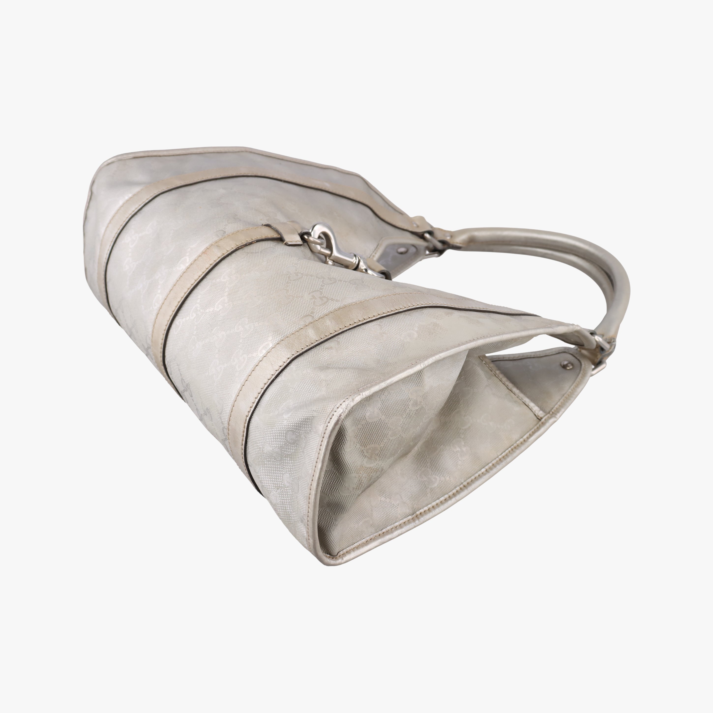 Jackie Silver PVC coated canvas 203494 Lot number unknownジャッキー シルバー PVCコーティングキャンバス 203494 製番不明