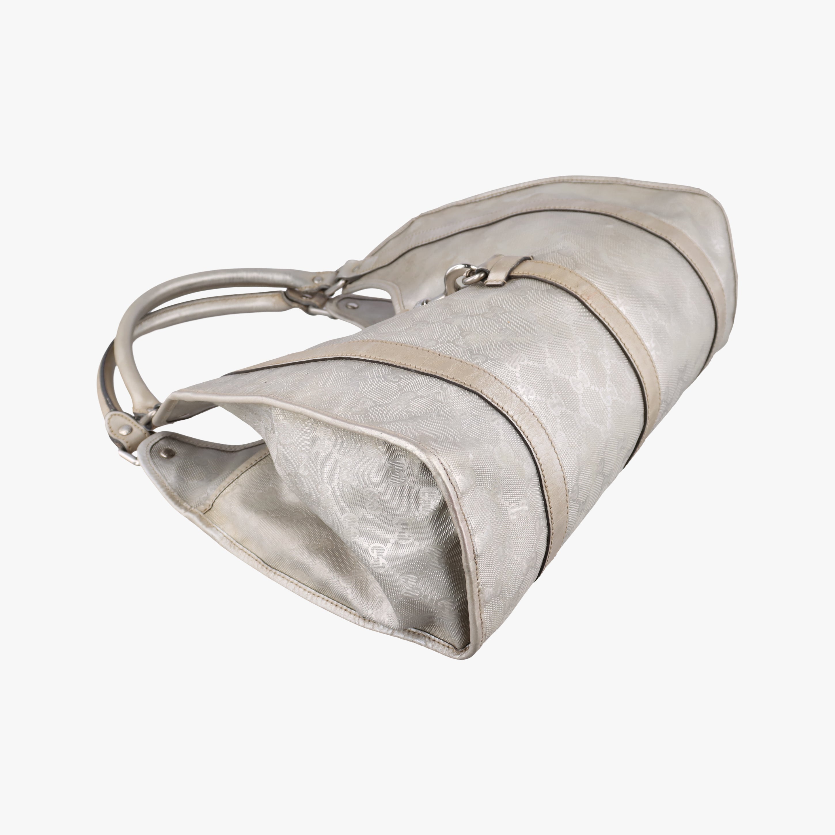 Jackie Silver PVC coated canvas 203494 Lot number unknownジャッキー シルバー PVCコーティングキャンバス 203494 製番不明