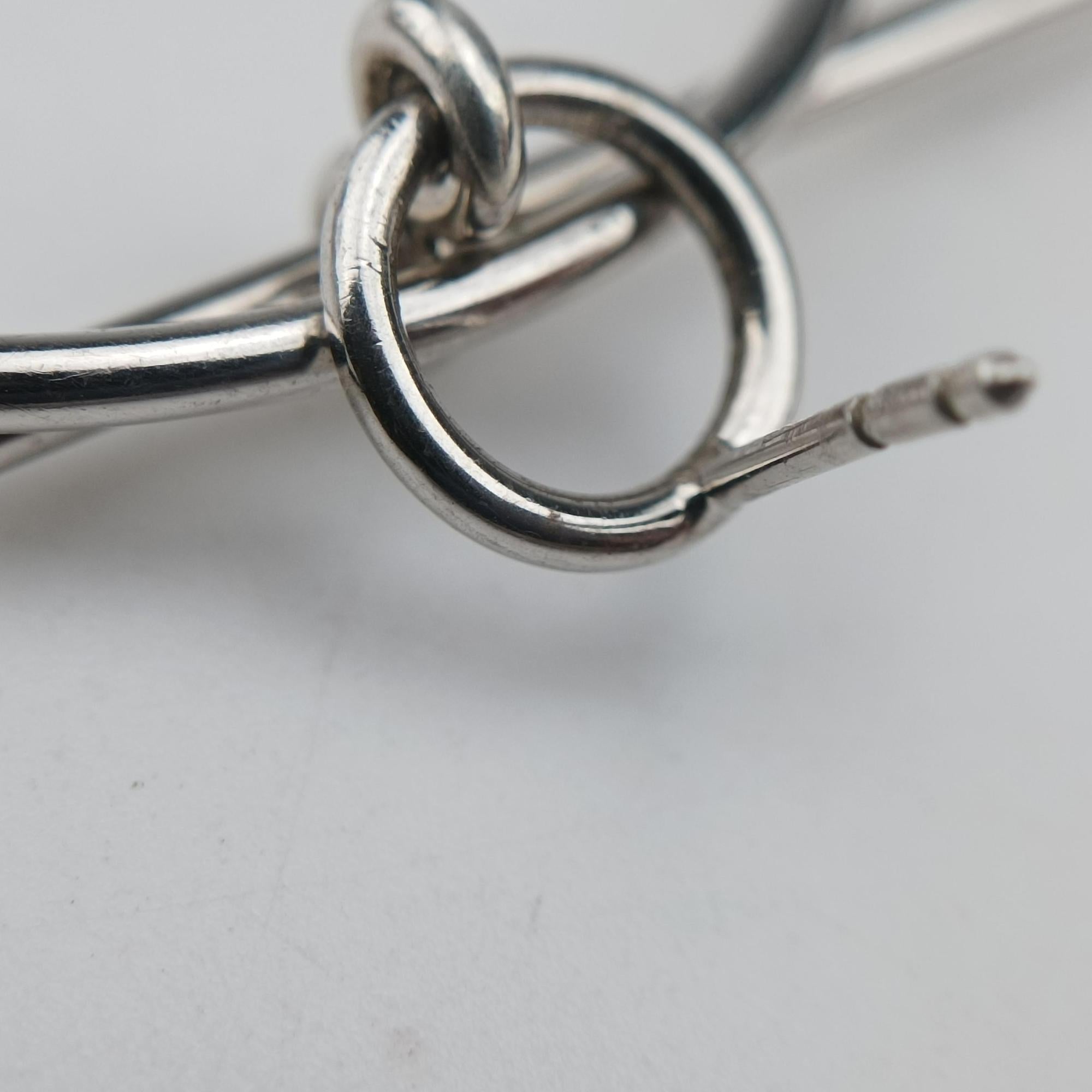 earrings MM loop Silver Ag925 20S217856ピアス MM ループ シルバー Ag925 20S217856