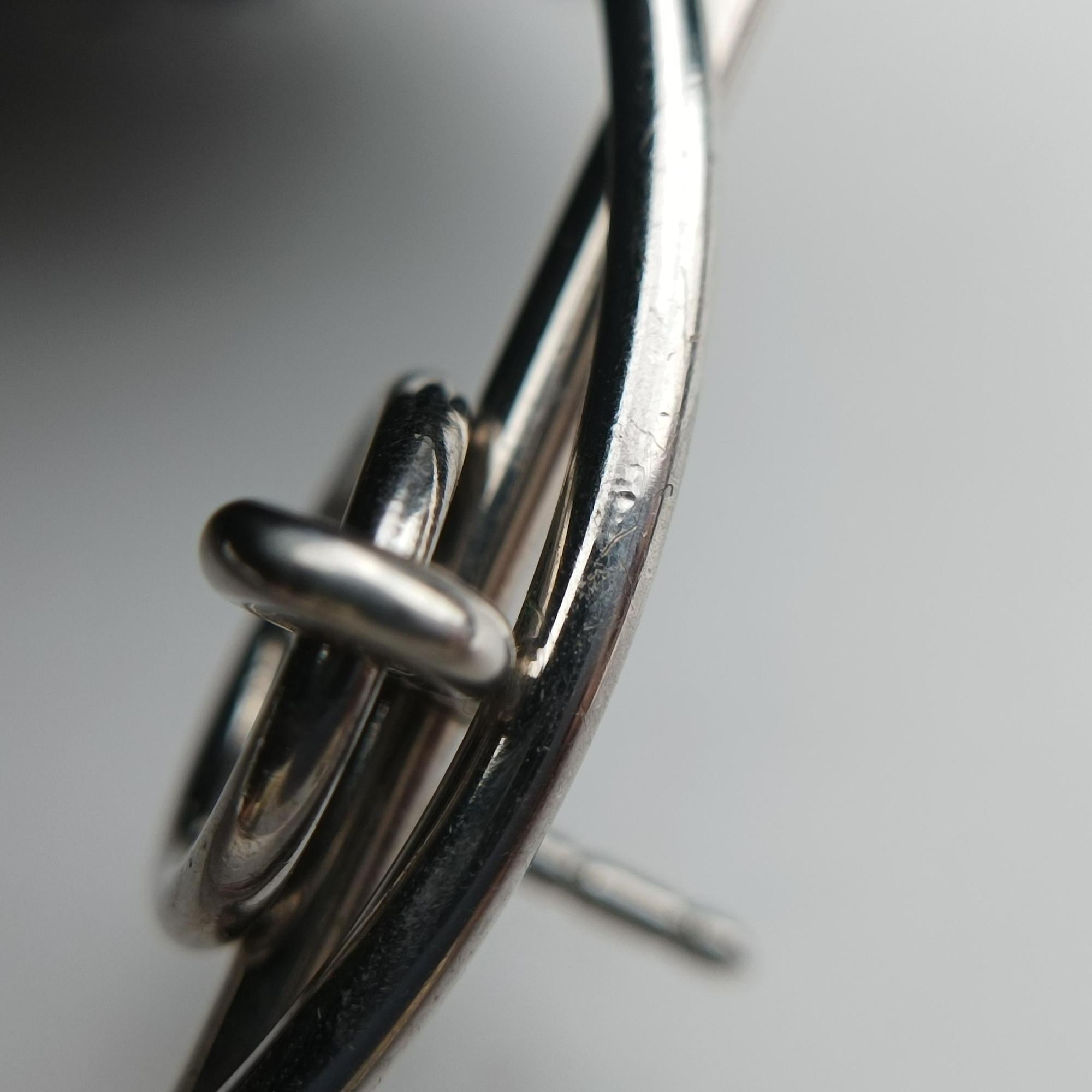 earrings MM loop Silver Ag925 20S217856ピアス MM ループ シルバー Ag925 20S217856