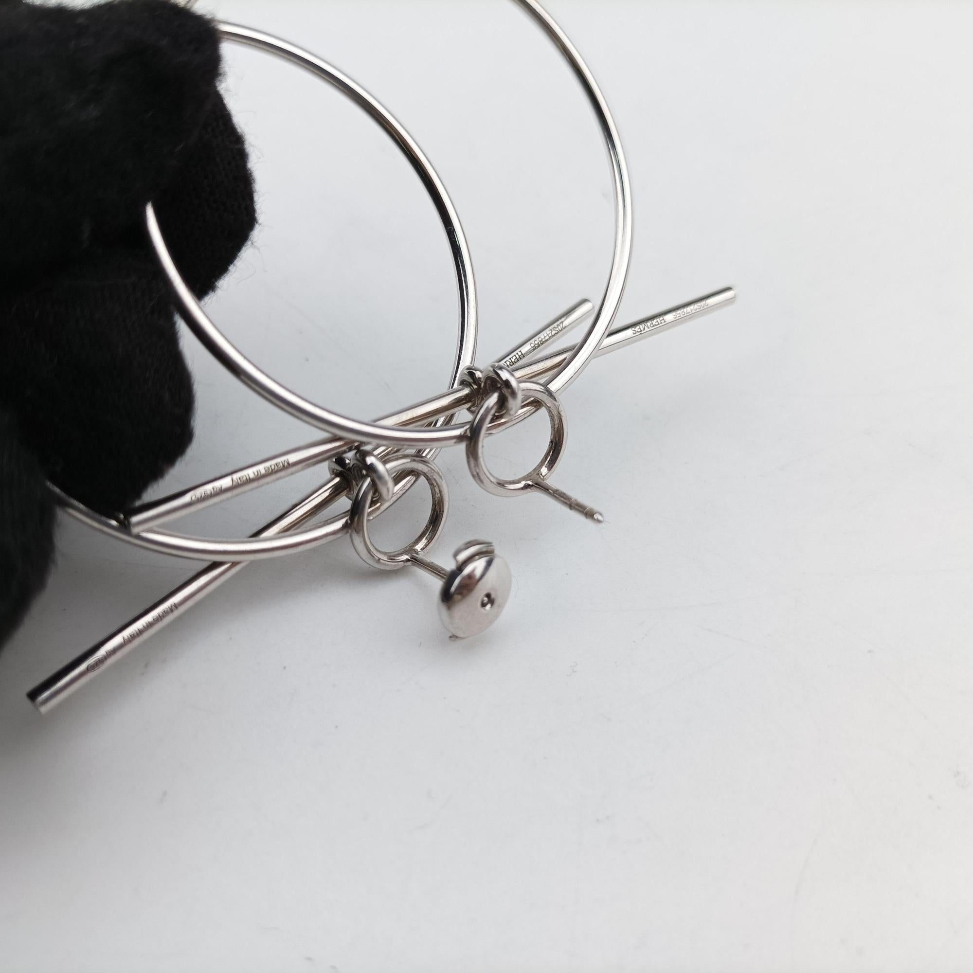 earrings MM loop Silver Ag925 20S217856ピアス MM ループ シルバー Ag925 20S217856