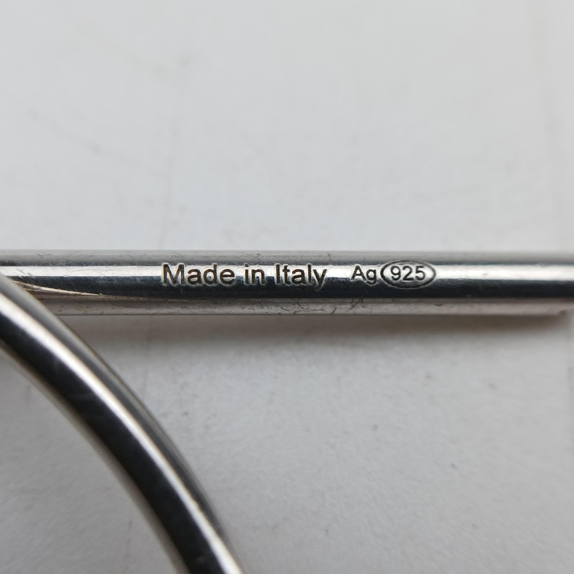 earrings MM loop Silver Ag925 20S217856ピアス MM ループ シルバー Ag925 20S217856