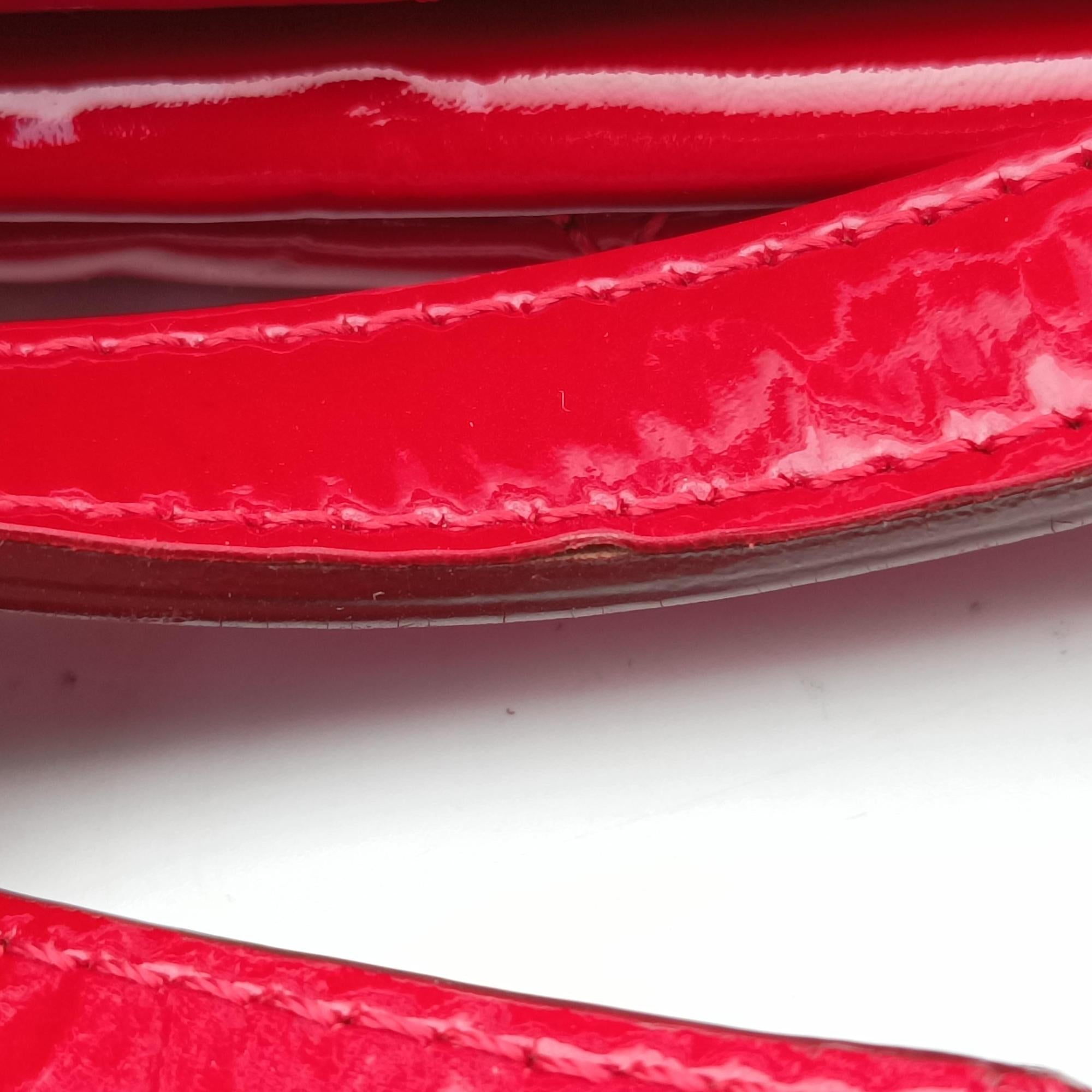 Mademoiselle Bowling Red Patent A50557 14591045マドモアゼル ボーリング レッド パテント A50557 14591045