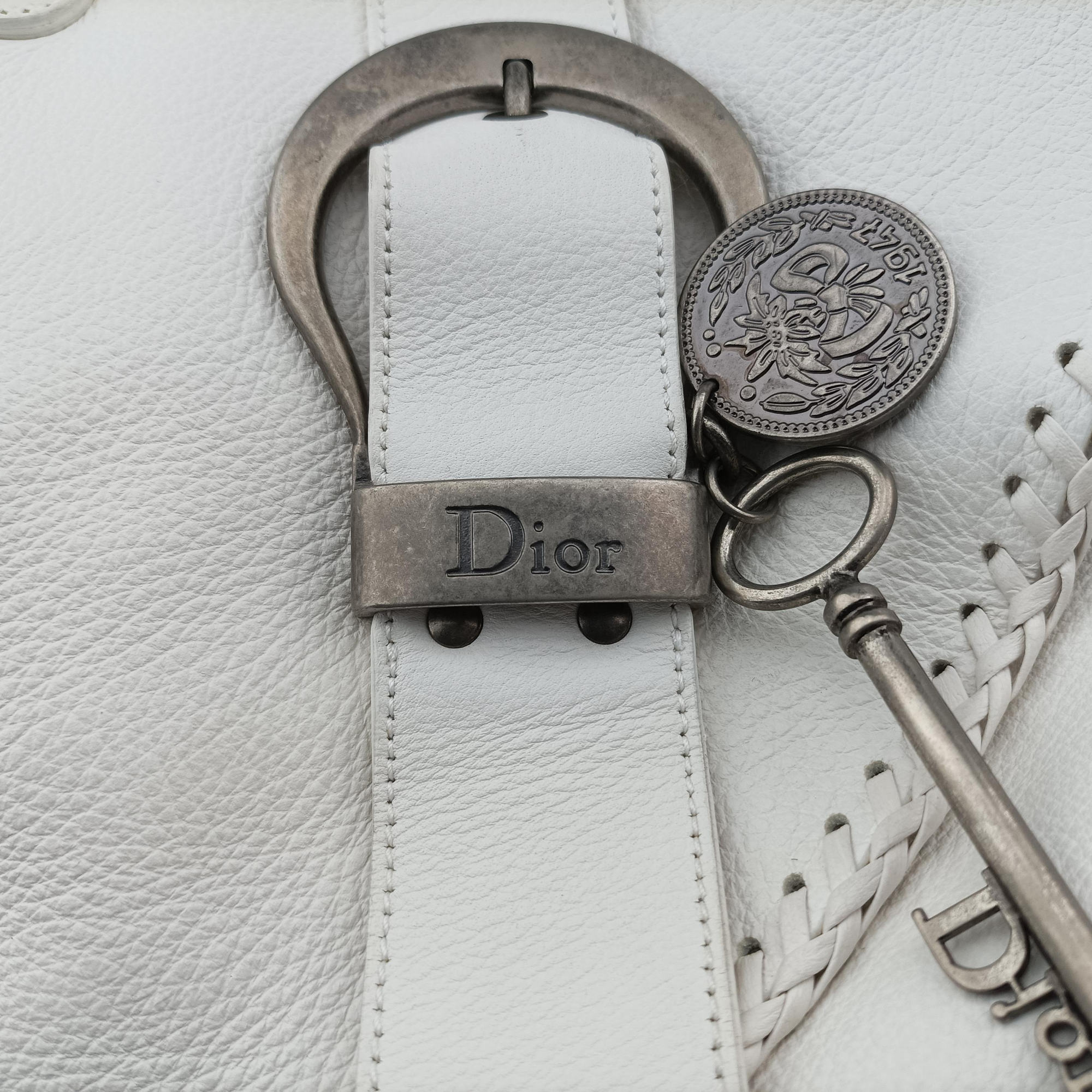 Gaucho White leather 01-RU-0037ガウチョ ホワイト レザー 01-RU-0037