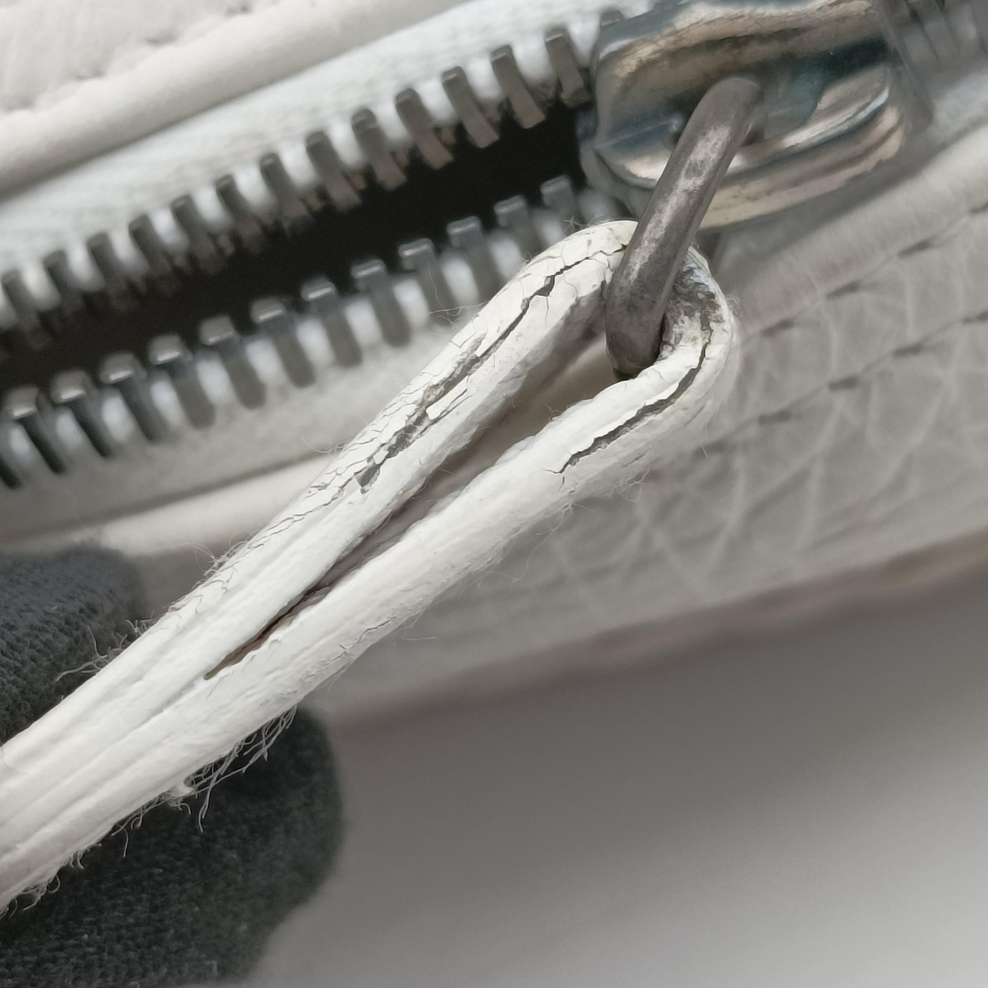 Gaucho White leather 01-RU-0037ガウチョ ホワイト レザー 01-RU-0037