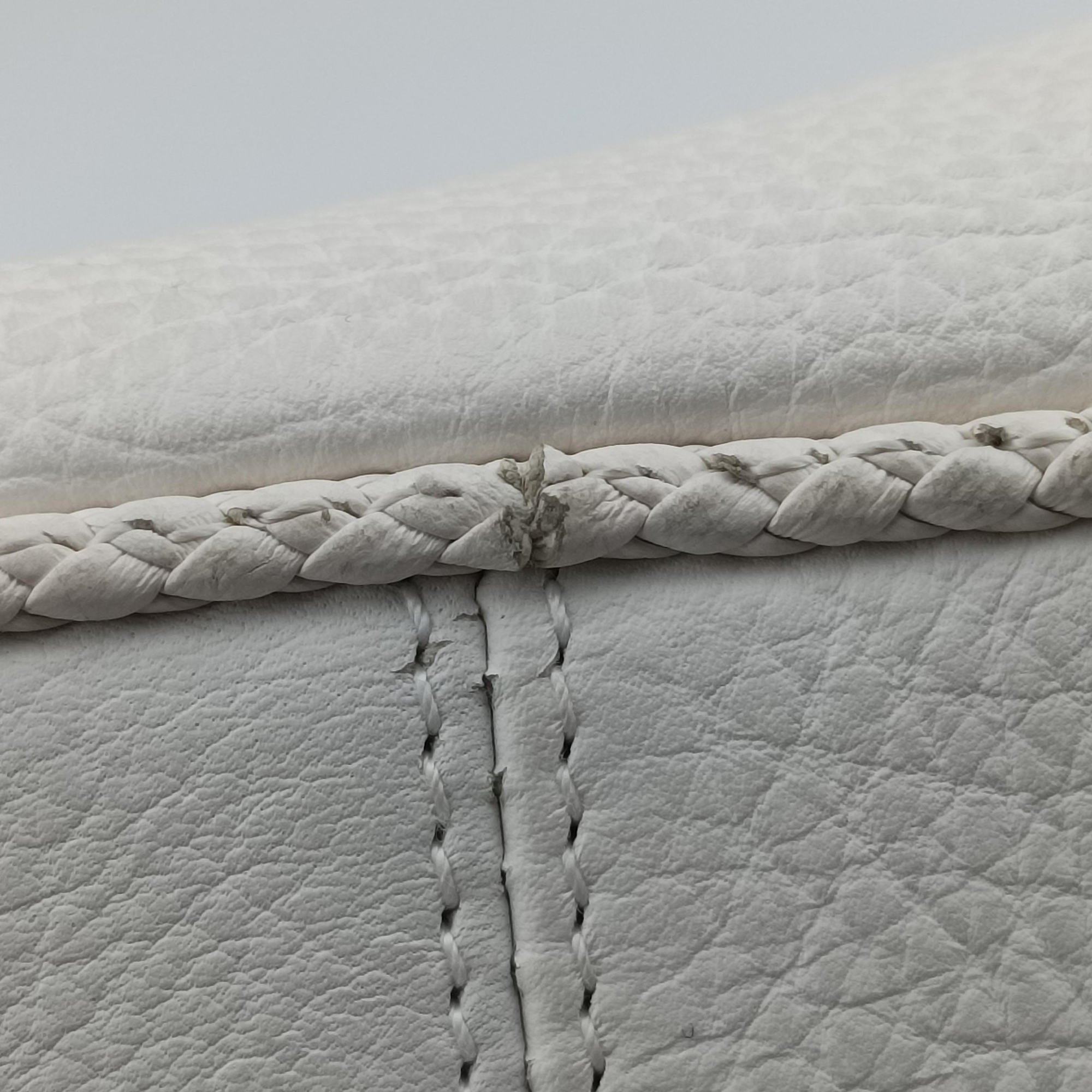 Gaucho White leather 01-RU-0037ガウチョ ホワイト レザー 01-RU-0037