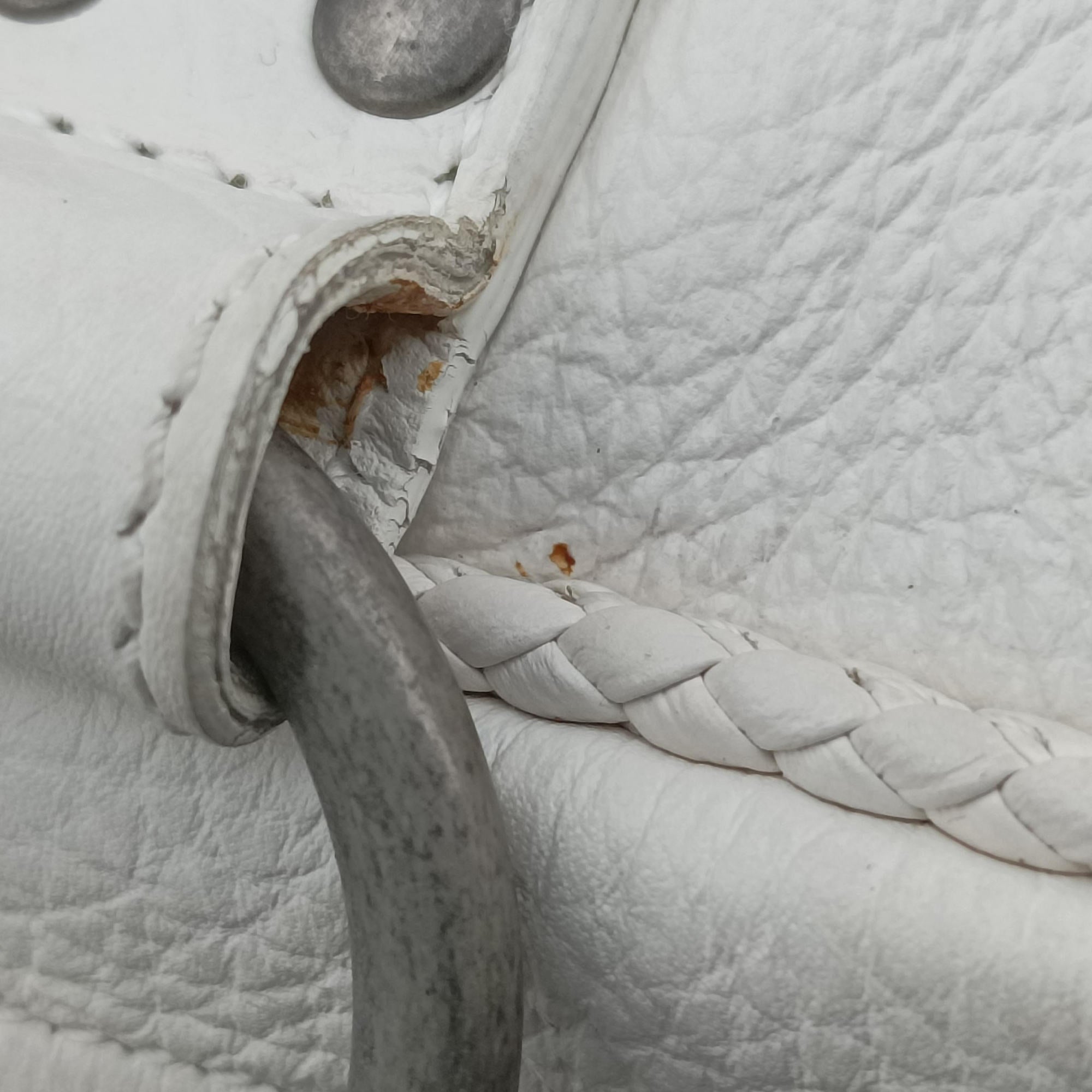 Gaucho White leather 01-RU-0037ガウチョ ホワイト レザー 01-RU-0037