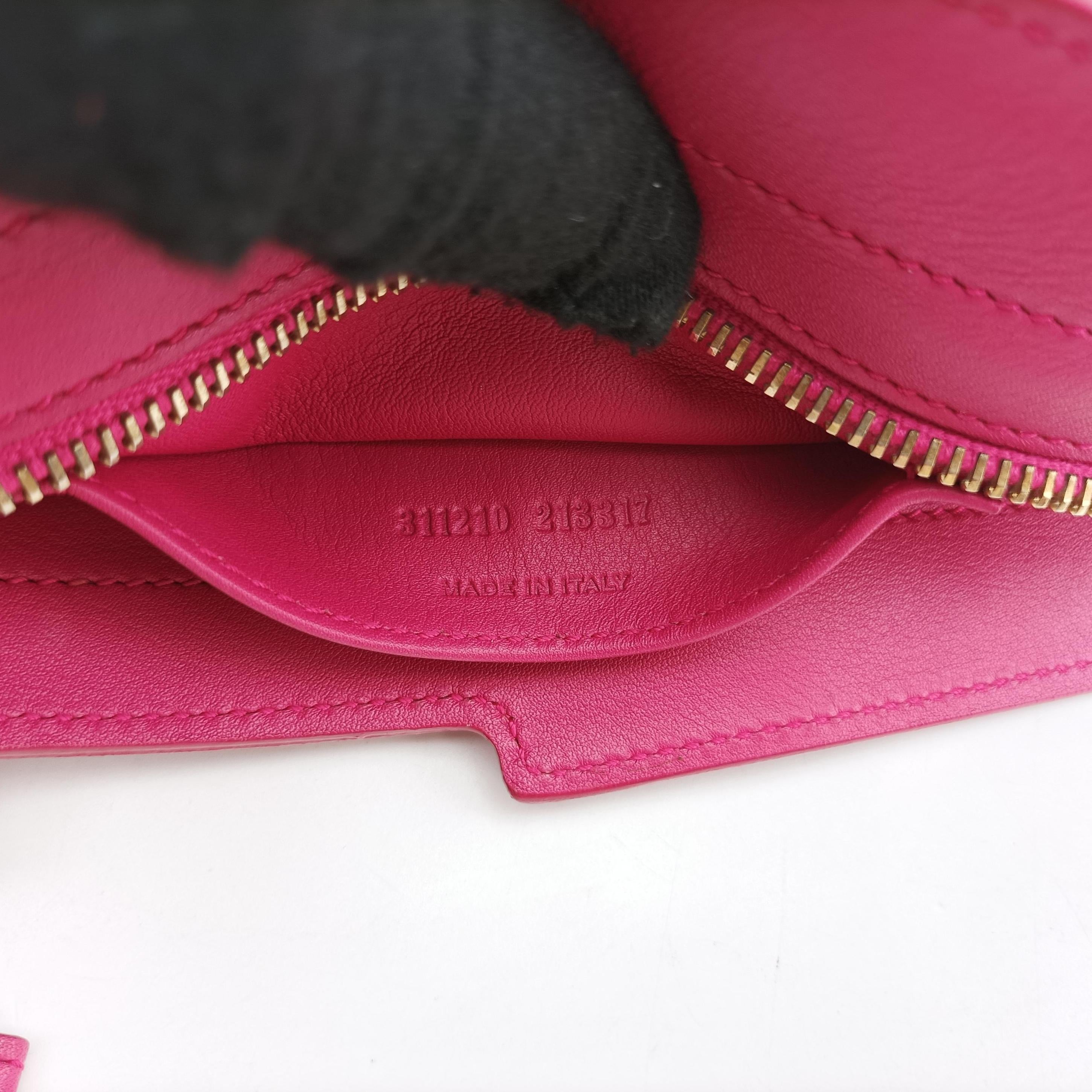 Y Ligne Petit Cabas Rose Red Leather 311210 311210 213317Yライン プチカバス ローズ レッド レザー 311210 311210 213317