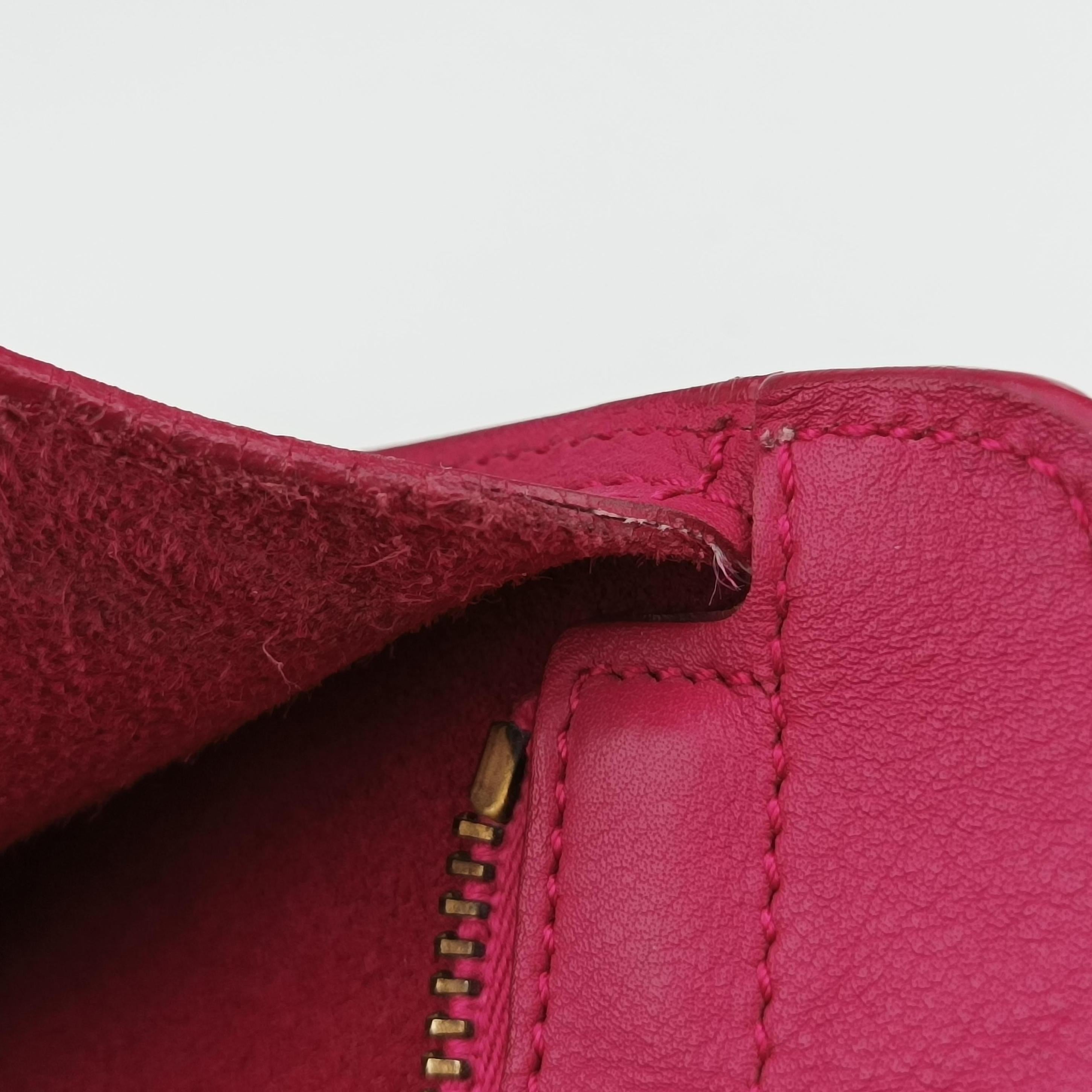 Y Ligne Petit Cabas Rose Red Leather 311210 311210 213317Yライン プチカバス ローズ レッド レザー 311210 311210 213317