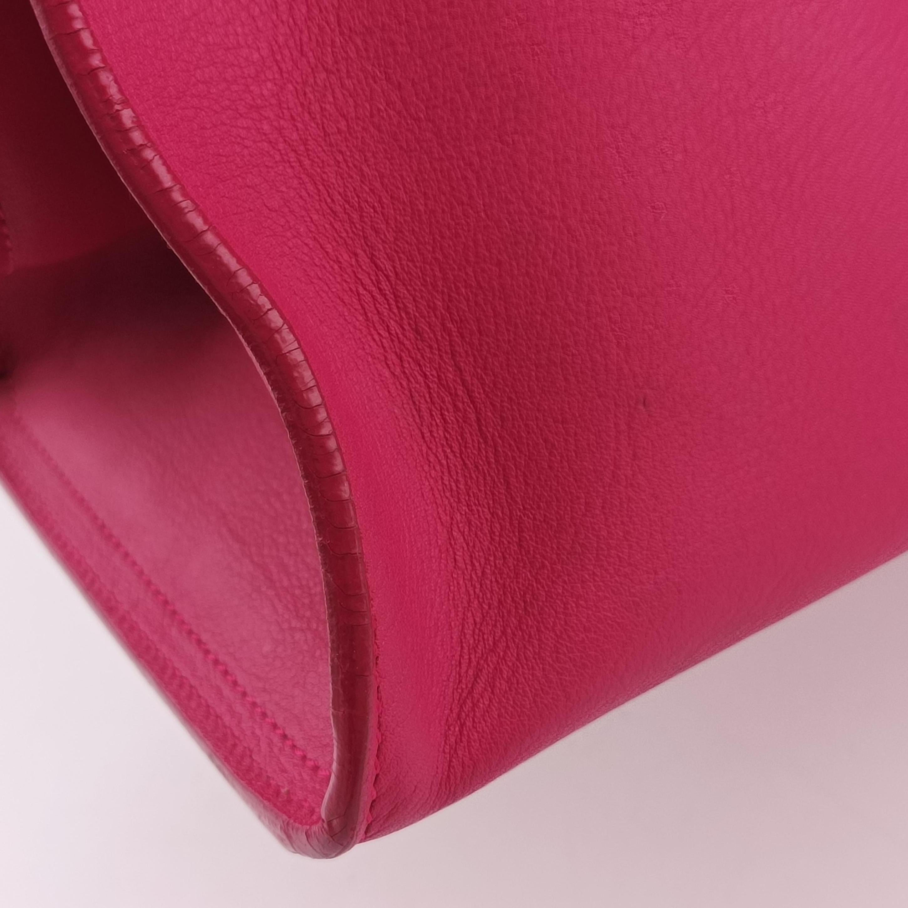 Y Ligne Petit Cabas Rose Red Leather 311210 311210 213317Yライン プチカバス ローズ レッド レザー 311210 311210 213317