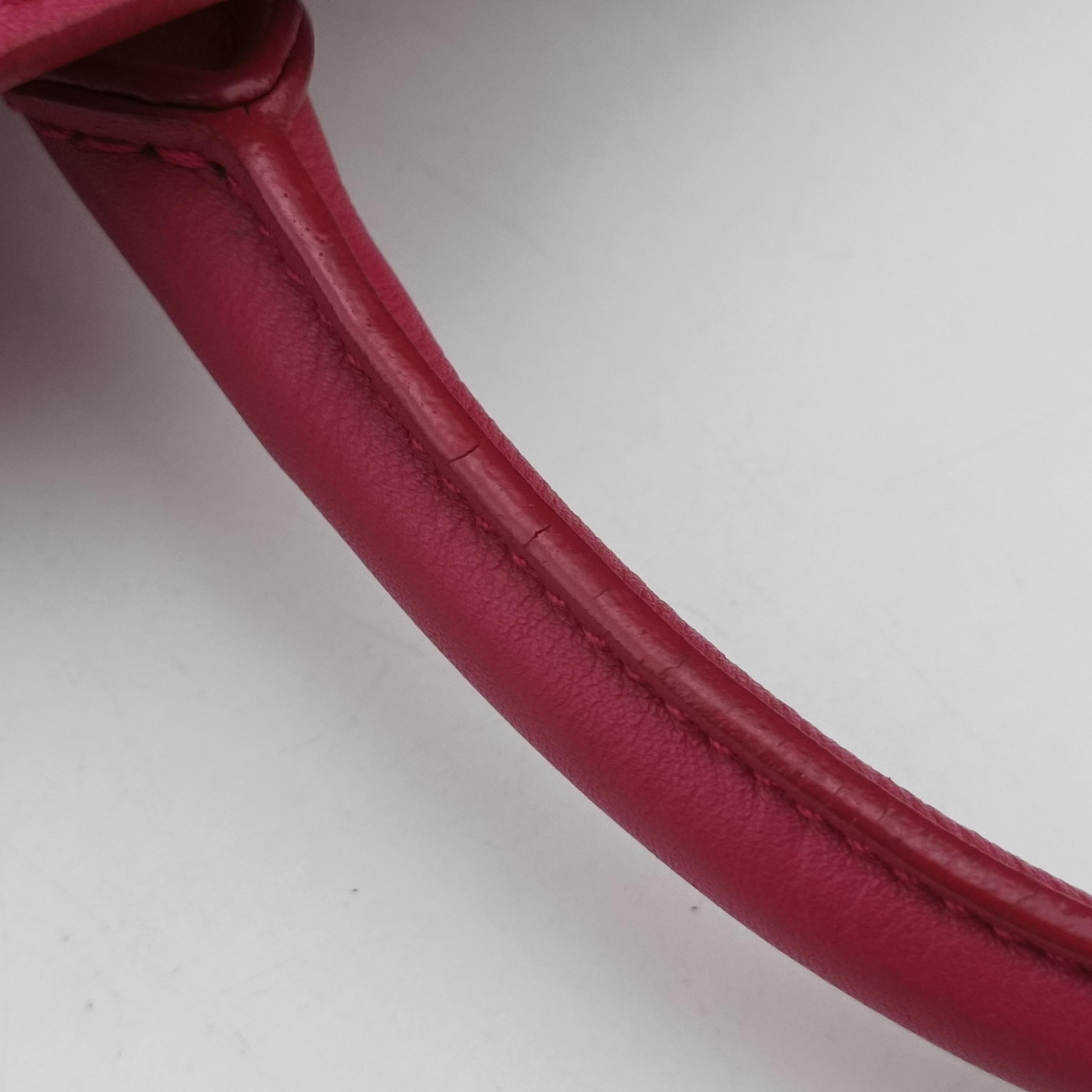 Y Ligne Petit Cabas Rose Red Leather 311210 311210 213317Yライン プチカバス ローズ レッド レザー 311210 311210 213317