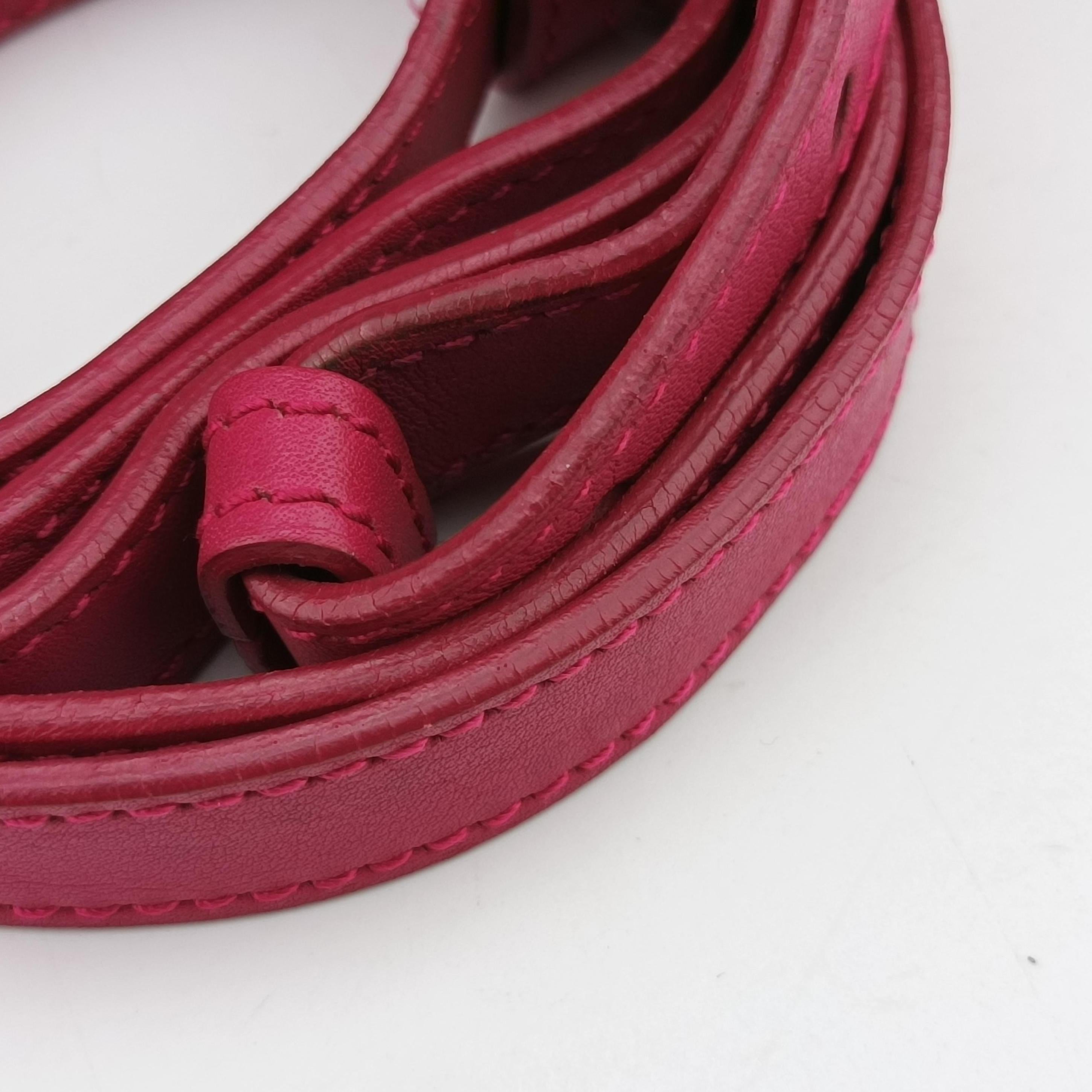 Y Ligne Petit Cabas Rose Red Leather 311210 311210 213317Yライン プチカバス ローズ レッド レザー 311210 311210 213317