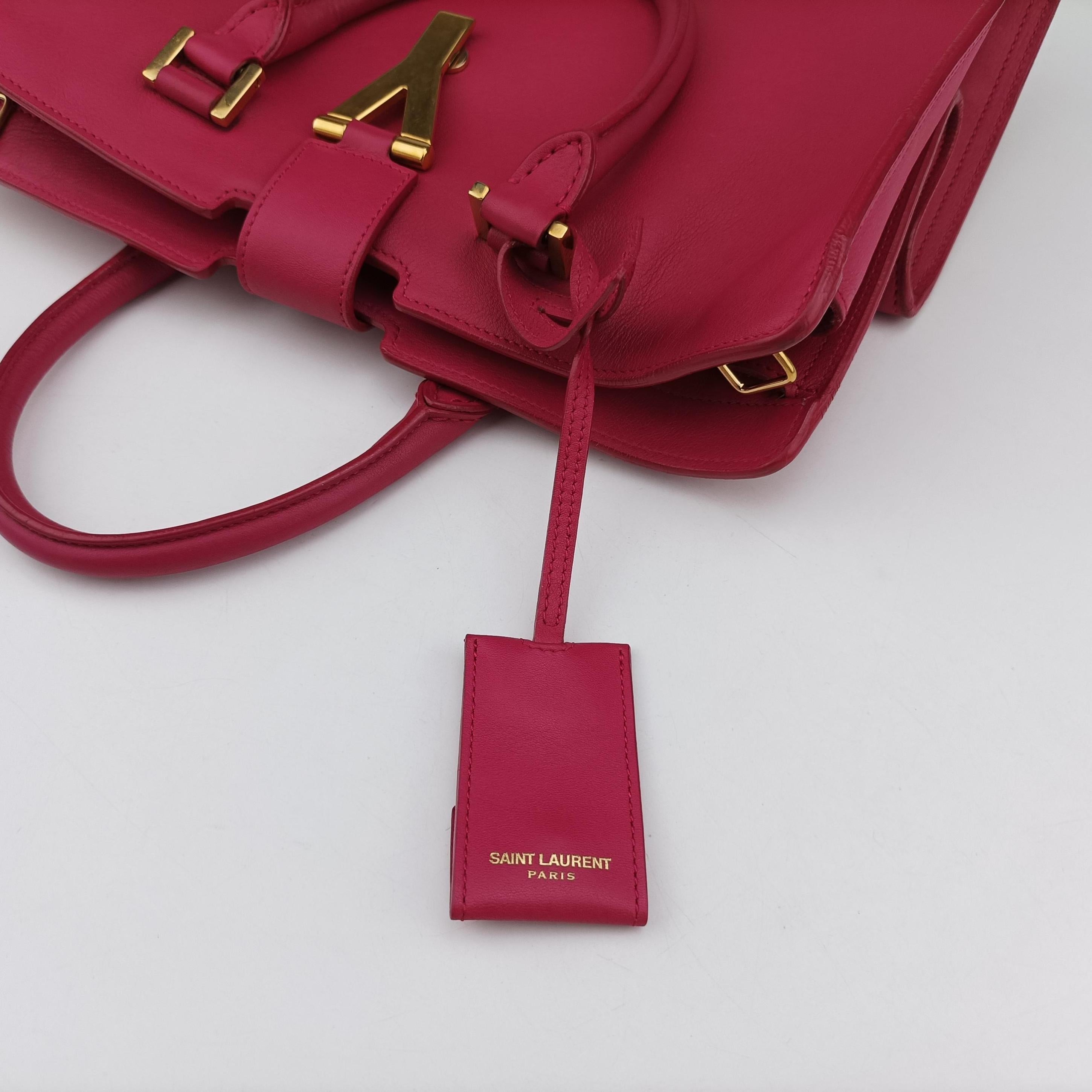 Y Ligne Petit Cabas Rose Red Leather 311210 311210 213317Yライン プチカバス ローズ レッド レザー 311210 311210 213317