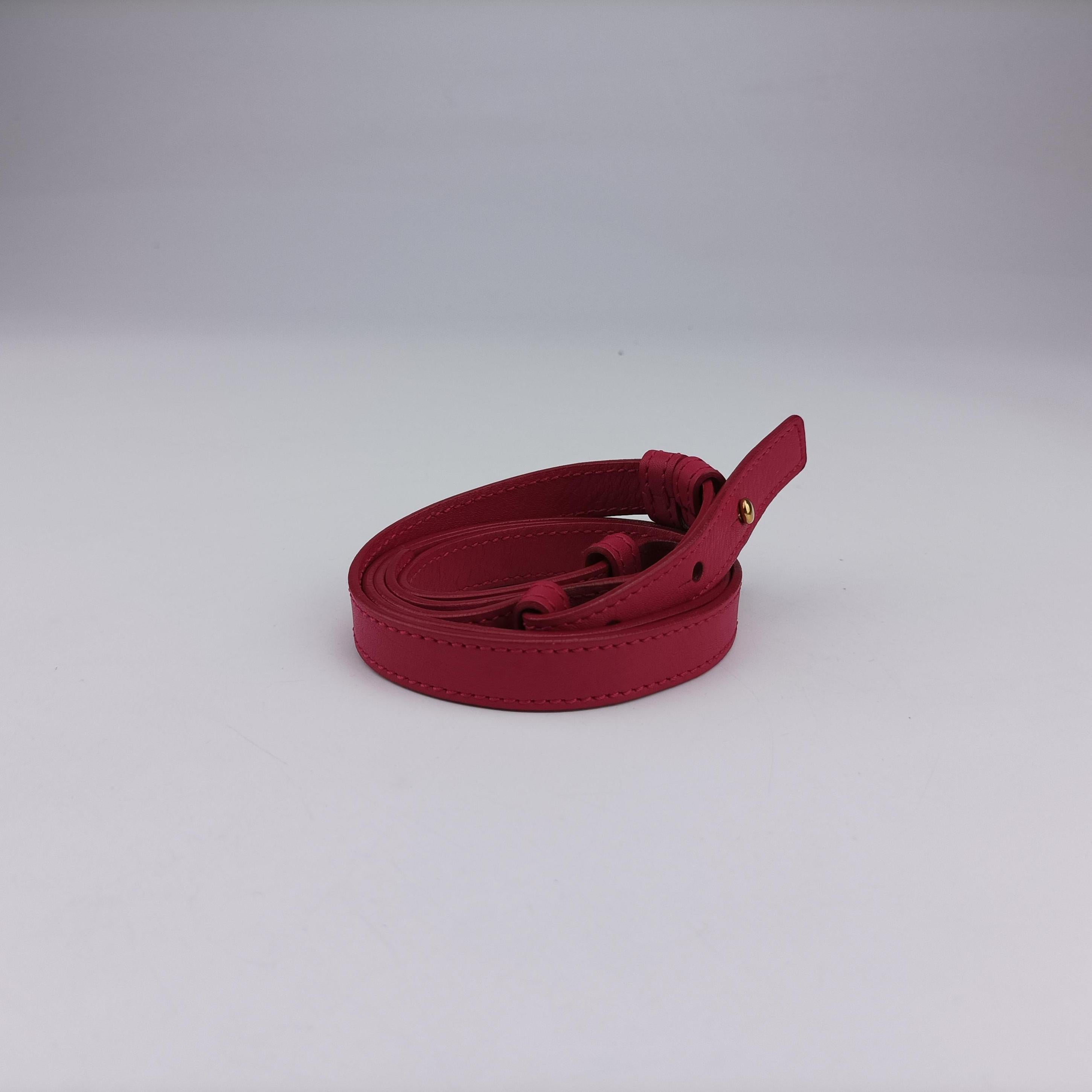 Y Ligne Petit Cabas Rose Red Leather 311210 311210 213317Yライン プチカバス ローズ レッド レザー 311210 311210 213317