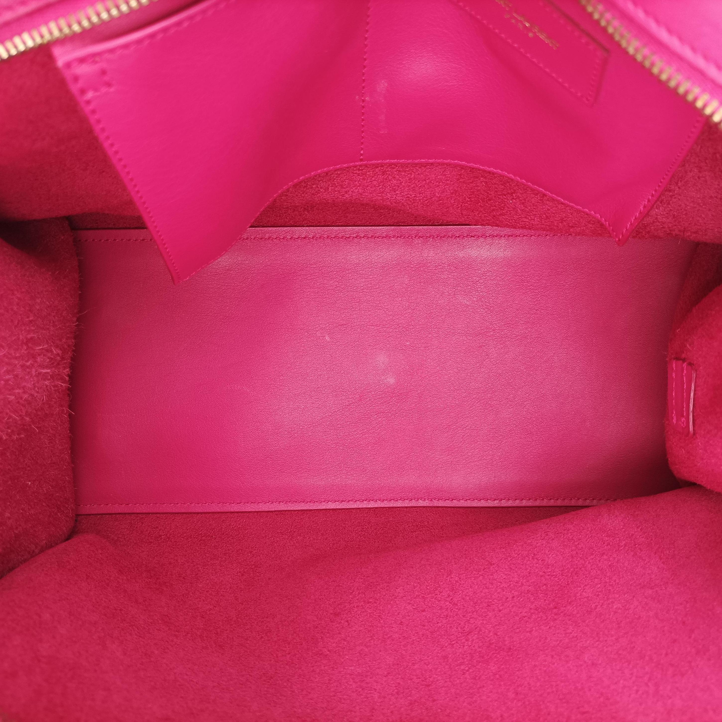 Y Ligne Petit Cabas Rose Red Leather 311210 311210 213317Yライン プチカバス ローズ レッド レザー 311210 311210 213317